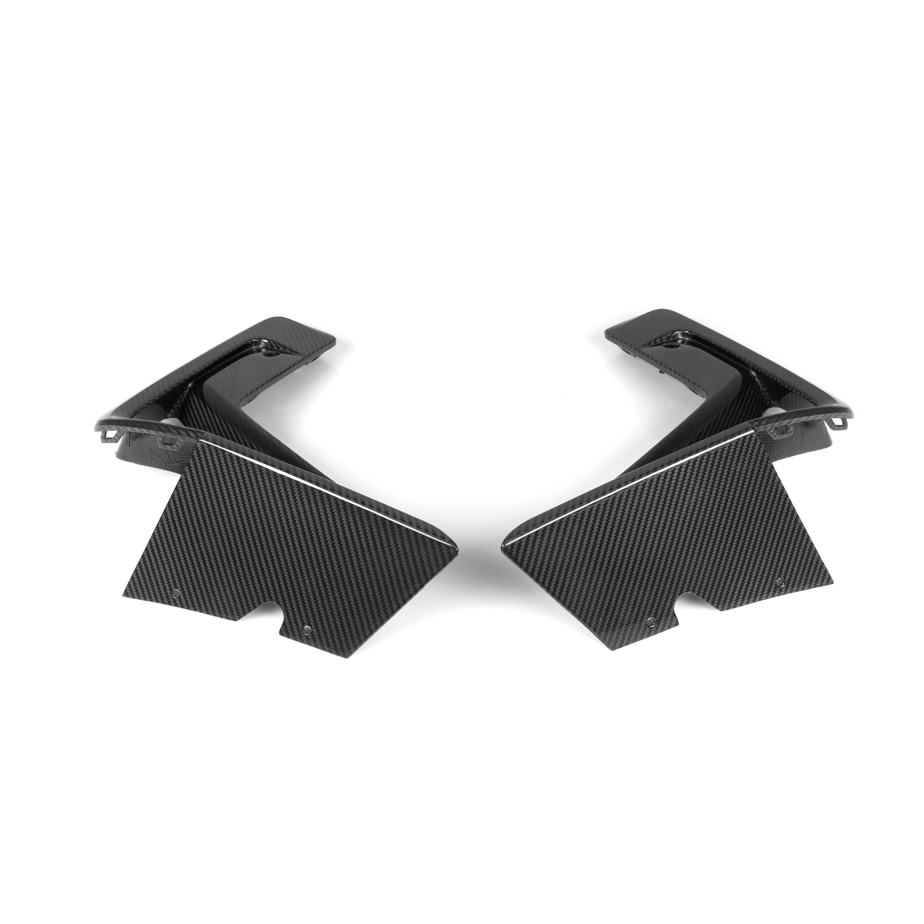 Dry Carbon Front Canards für BMW X3M (F97) X4M (F98) inkl. LCI