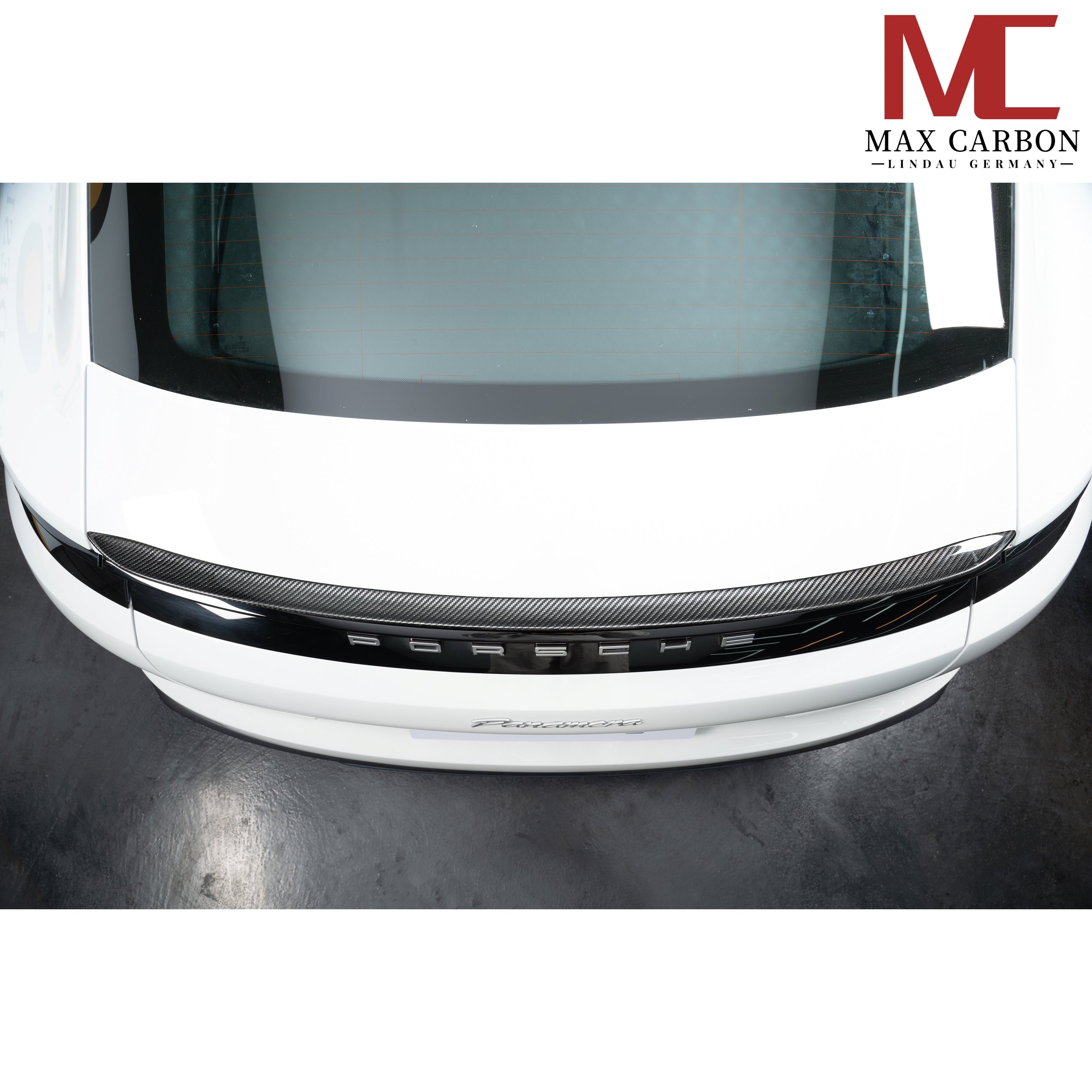 Dry-Carbon Heckspoiler „Ducktail“ passend für Porsche Panamera 976 – markanter Heckabriss