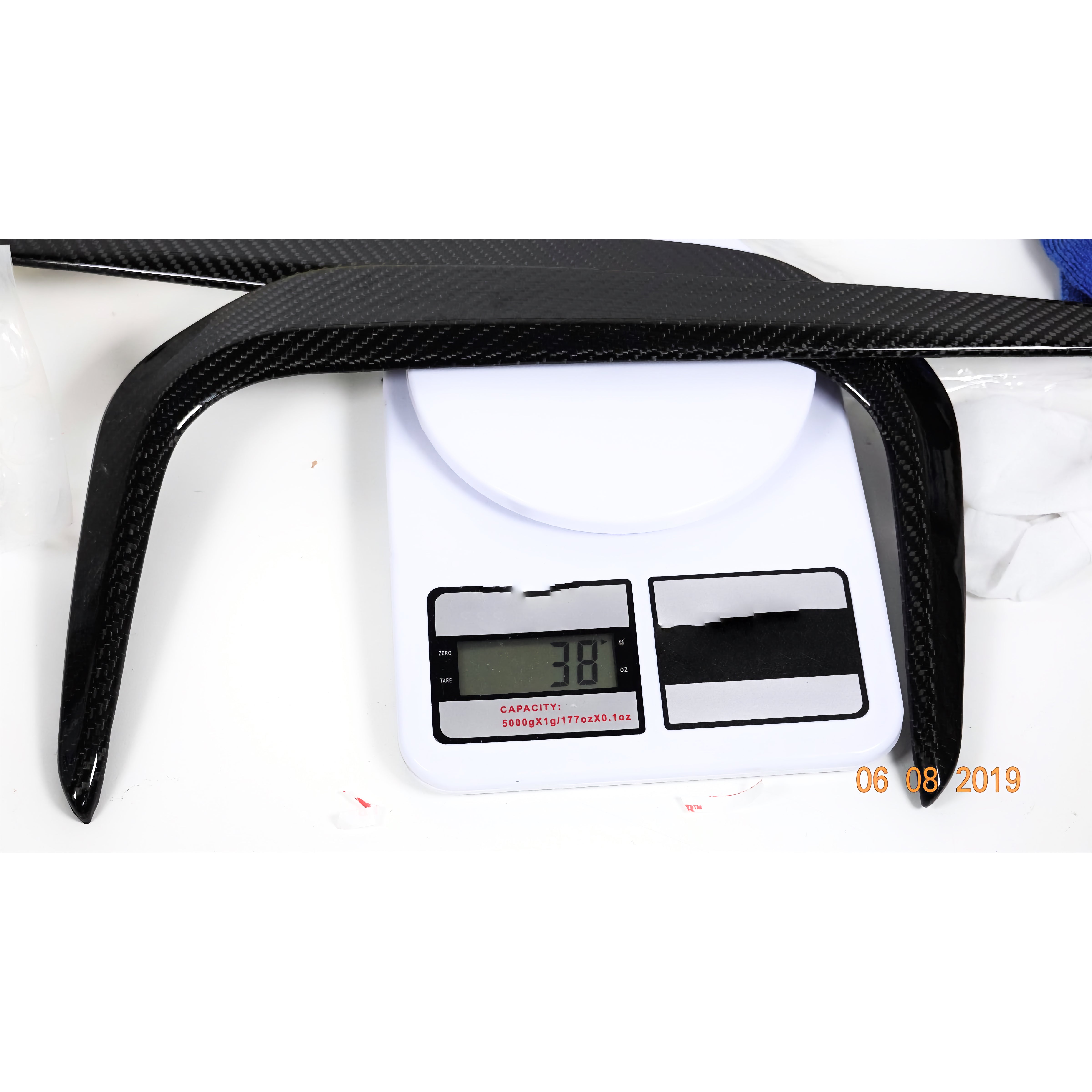 DRY CARBON Front Flaps Blende Luftführung für BMW G30 G31 mit M Paket vor LCI