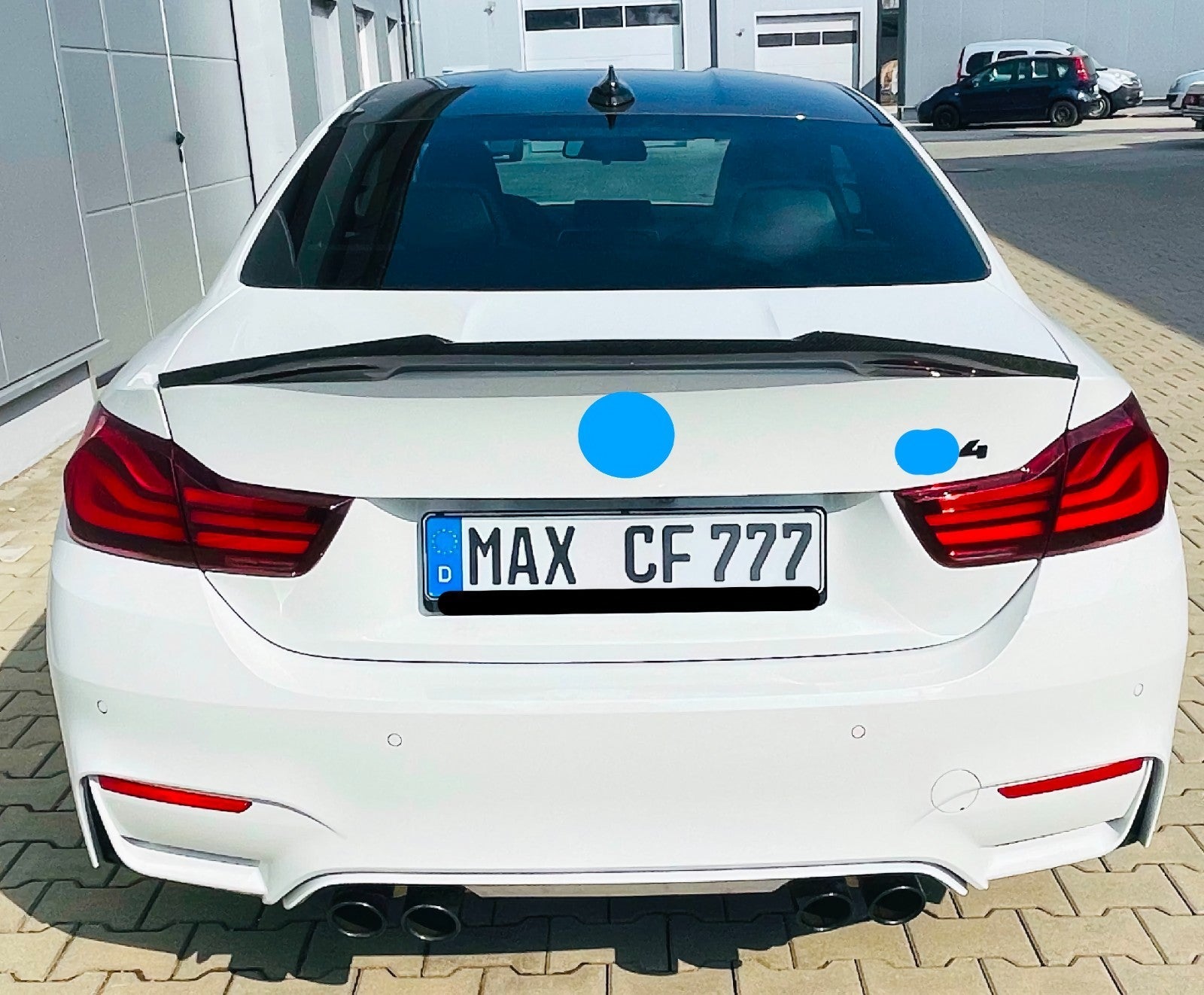 Dry Carbon Heckspoiler "Ducktail" für BMW M4 F82