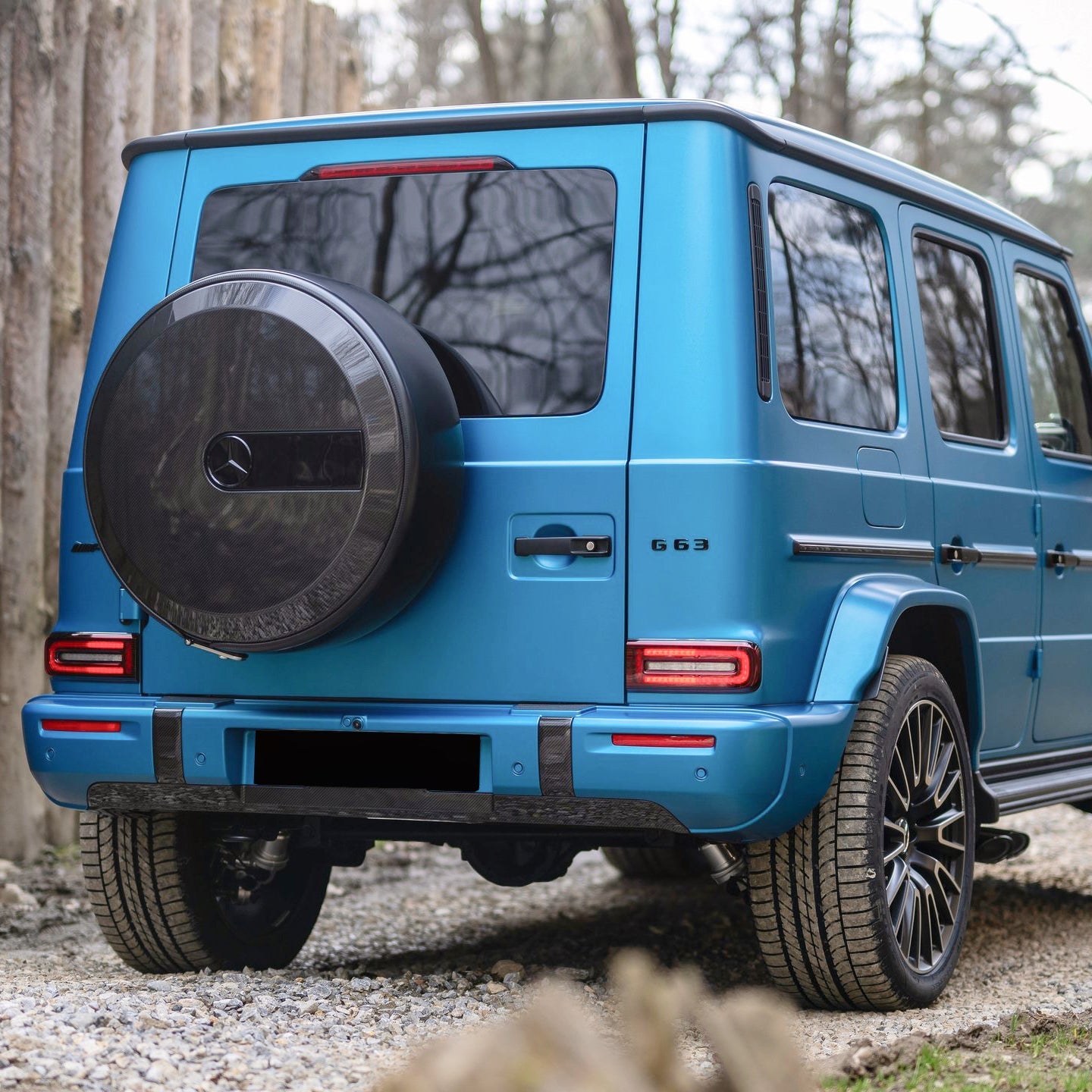 Dry-Carbon Heckdiffusor passend für Mercedes-Benz G-Klasse W465 – Definiertes Heck