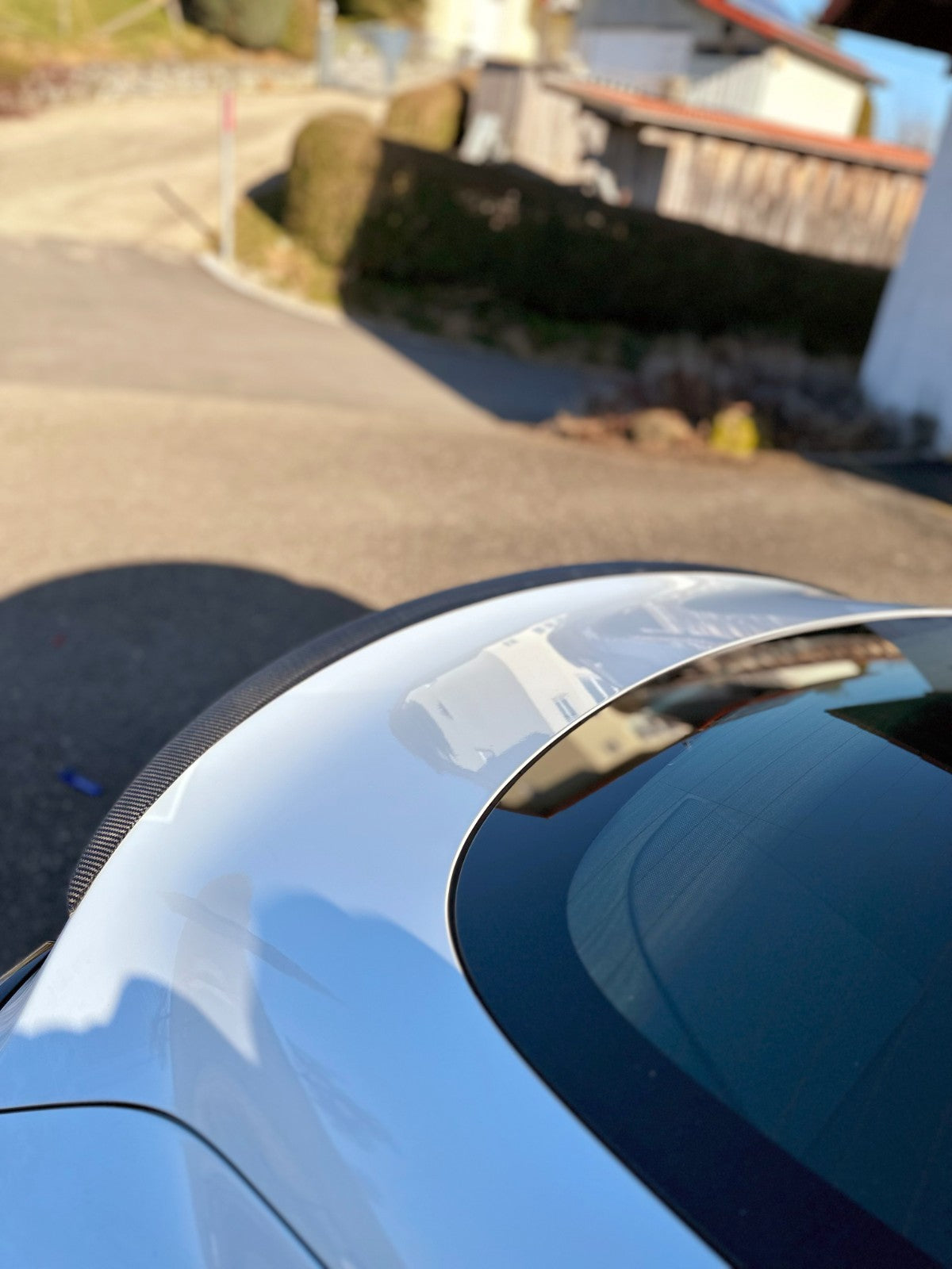 MAX CARBON Performance  Abrisskannte Lippe Heckspoiler rear Spoiler für TESLA MODEL 3