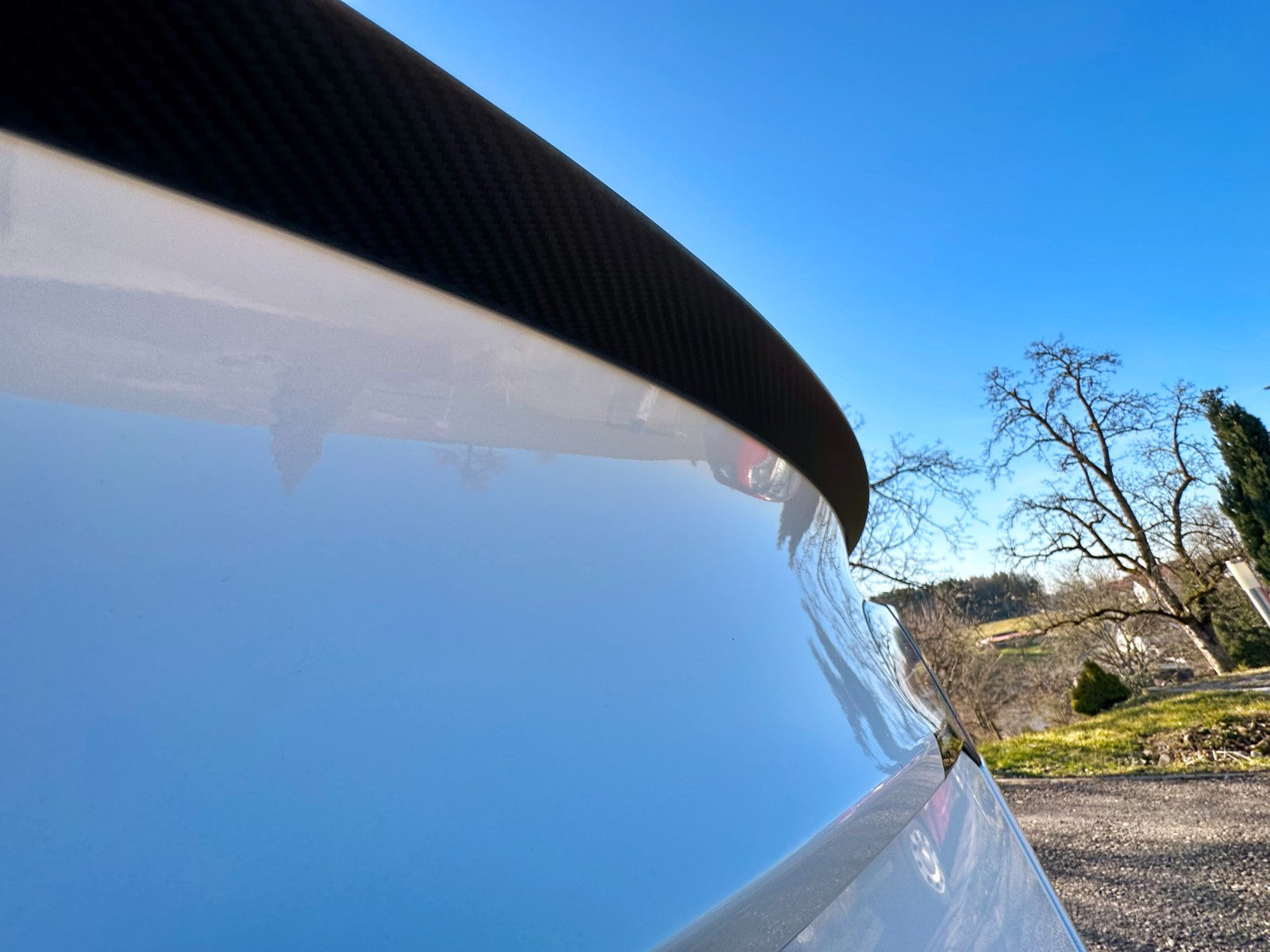 MAX CARBON Performance  Abrisskannte Lippe Heckspoiler rear Spoiler für TESLA MODEL 3