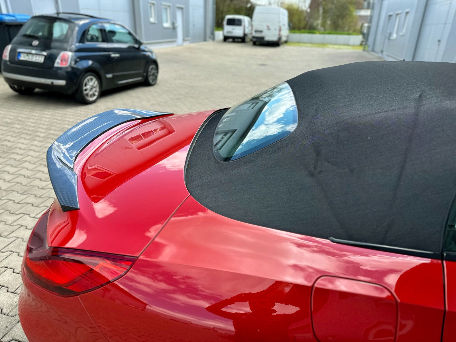 Dry-Carbon Heckspoiler passend für BMW Z4 G29 – Roadster-Heck mit echter Carbon-Kante