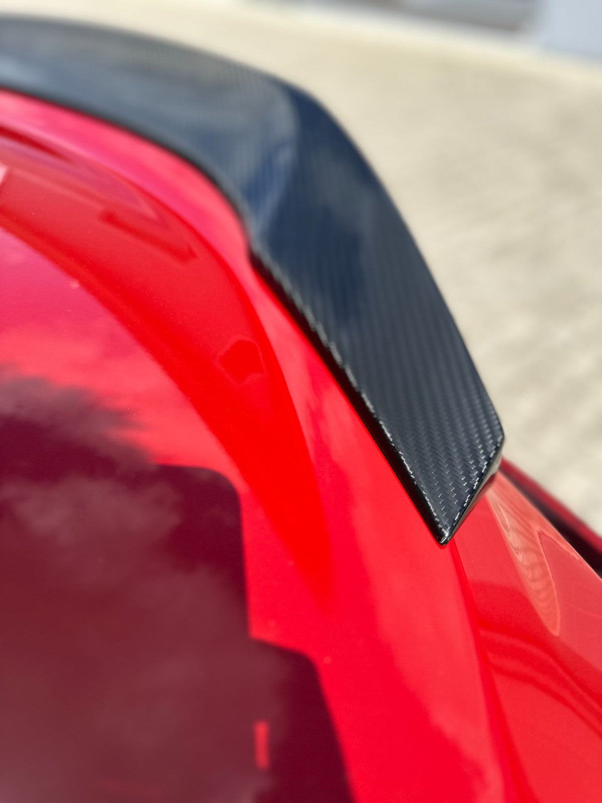 Dry-Carbon Heckspoiler passend für BMW Z4 G29 – Roadster-Heck mit echter Carbon-Kante