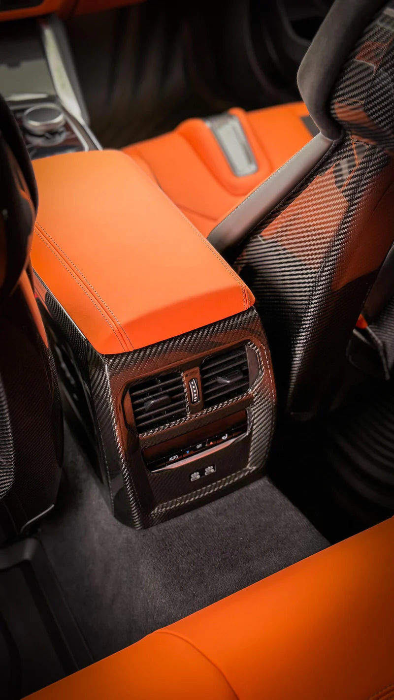 Carbon Fiber lnterior Center Console suitable for BMW G20 G42 G22 G80 G82 G87