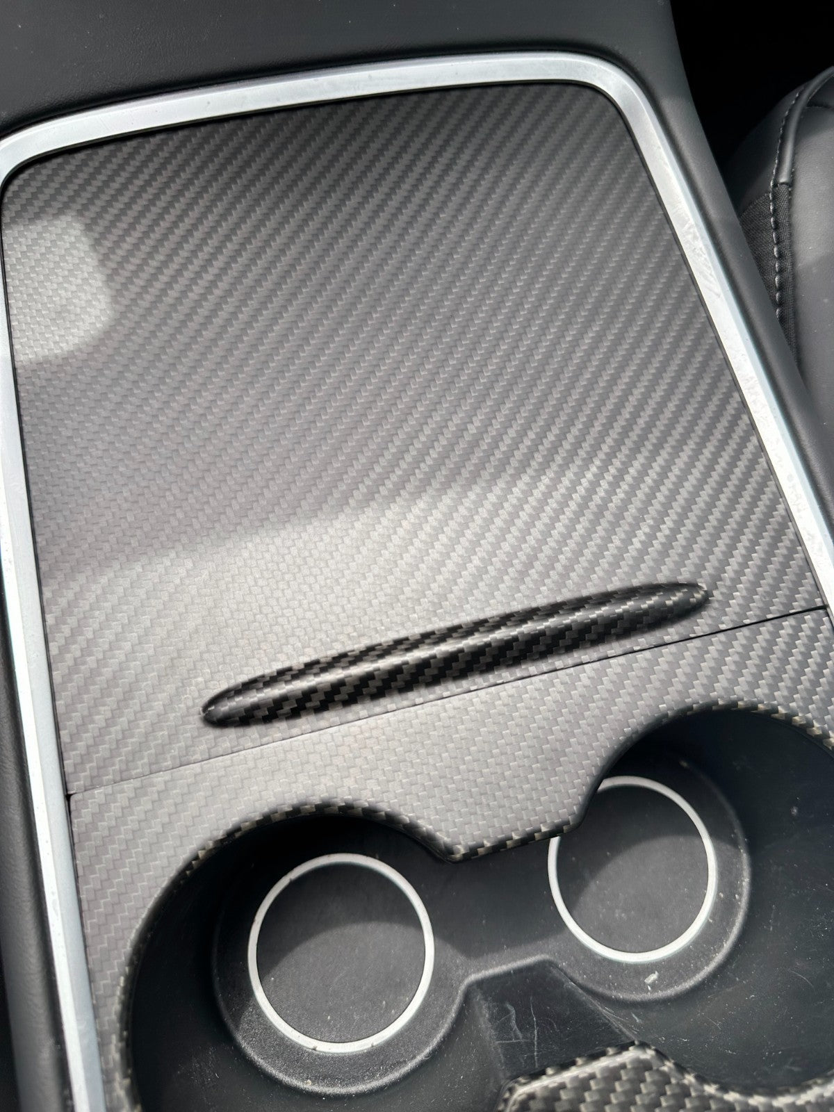 MAX CARBON Performance Mittelkonsole Blenden Aufsatz Abdeckung im Satz für TESLA MODEL 3 MODEL Y