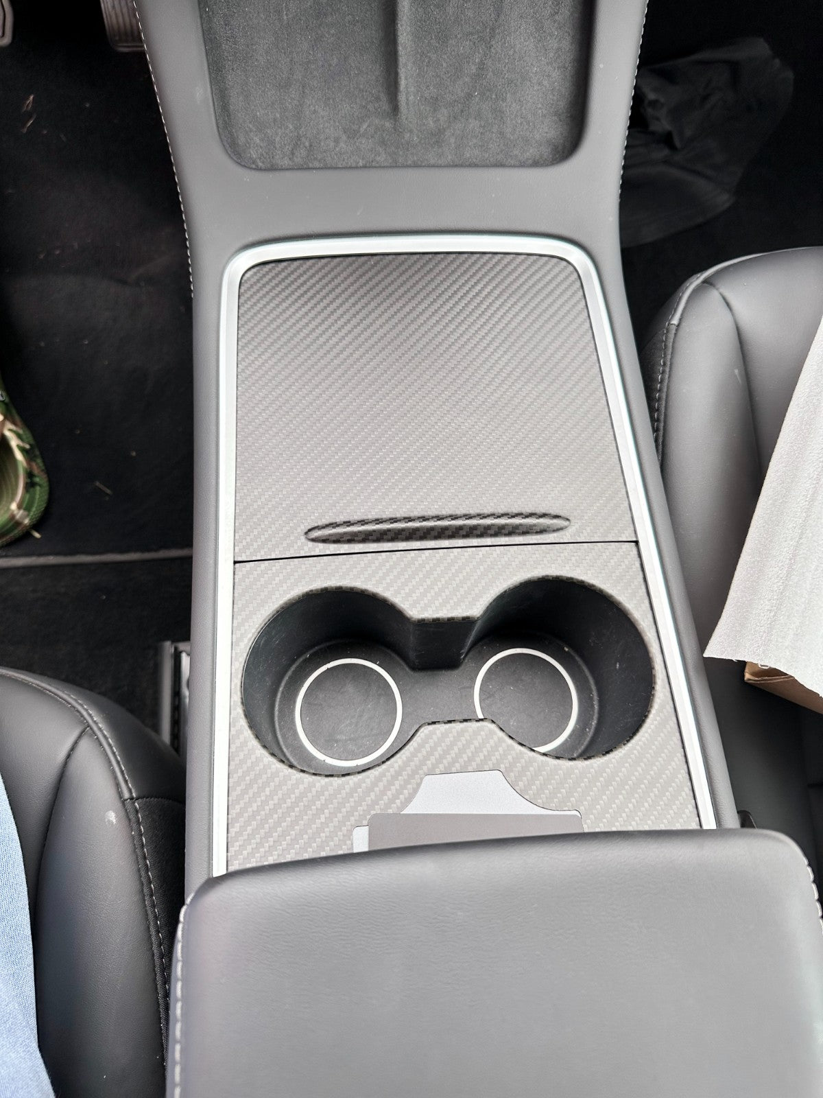 MAX CARBON Performance Mittelkonsole Blenden Aufsatz Abdeckung im Satz für TESLA MODEL 3 MODEL Y