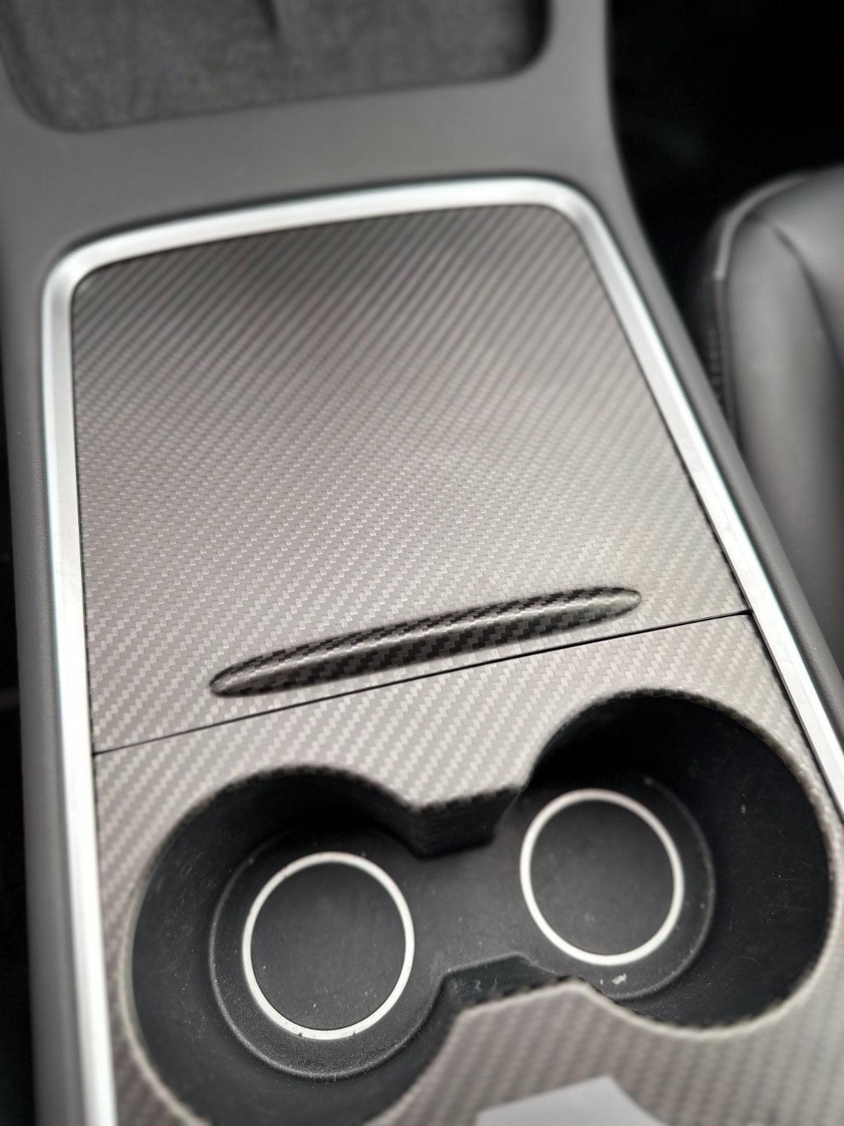 MAX CARBON Performance Mittelkonsole Blenden Aufsatz Abdeckung im Satz für TESLA MODEL 3 MODEL Y