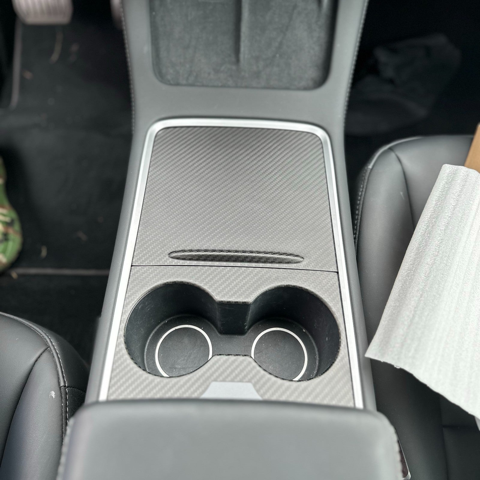 MAX CARBON Performance Mittelkonsole Blenden Aufsatz Abdeckung im Satz für TESLA MODEL 3 MODEL Y