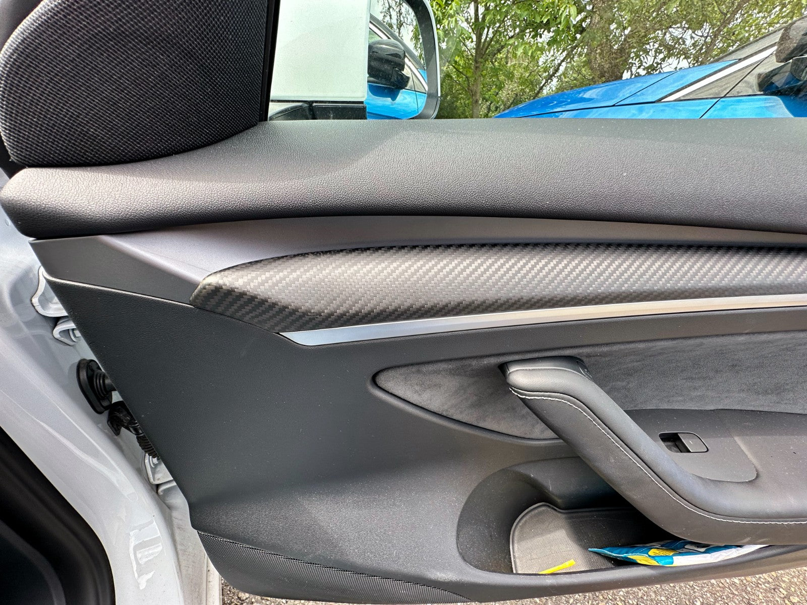 MAX CARBON Performance  Türverkleidung Tür Blenden Abdeckung im Satz für TESLA MODEL 3 MODEL Y