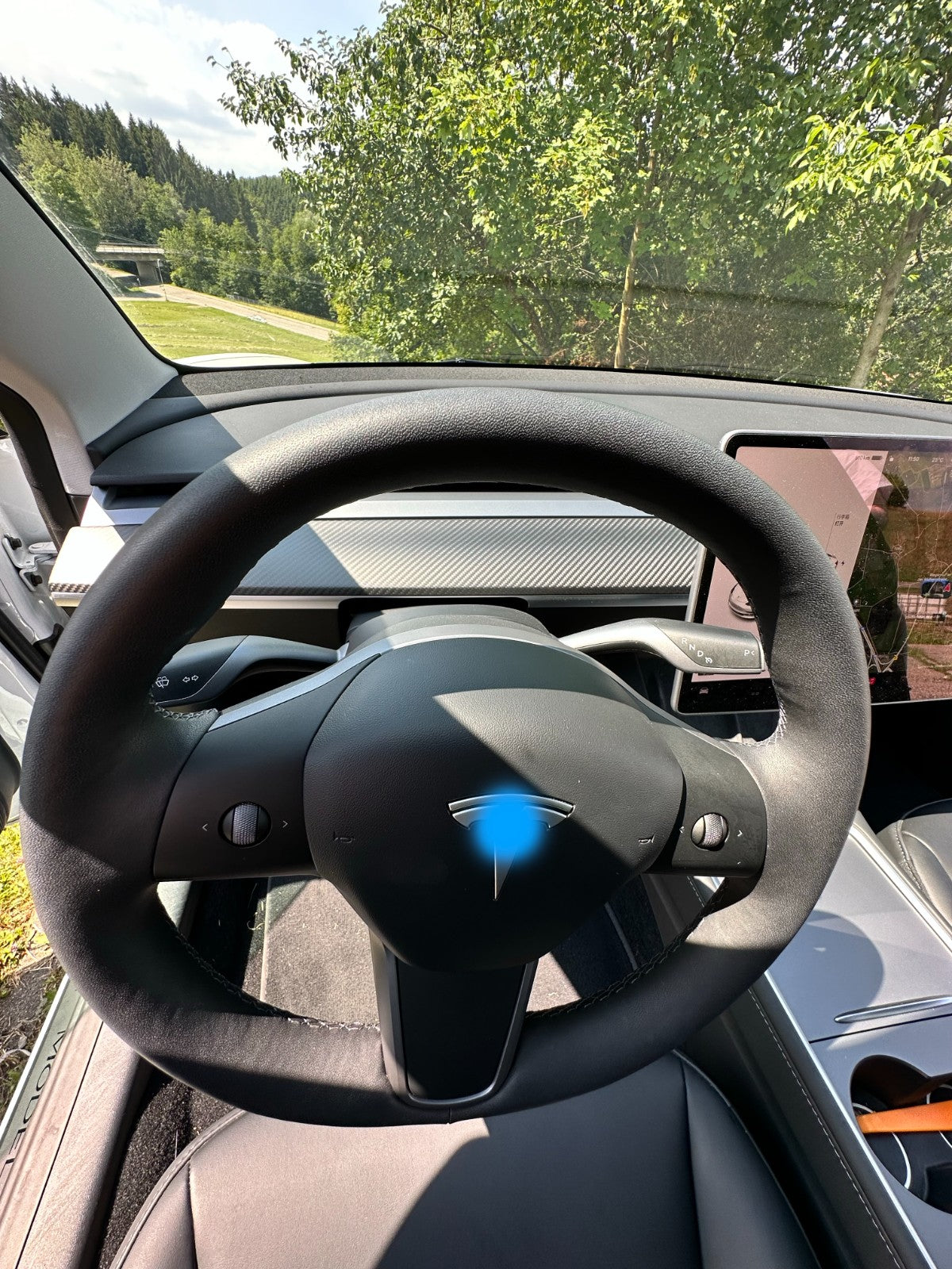 DRY CARBON Performance  Armaturenbrett Abdeckung Blenden im Satz für TESLA MODEL 3 MODEL Y