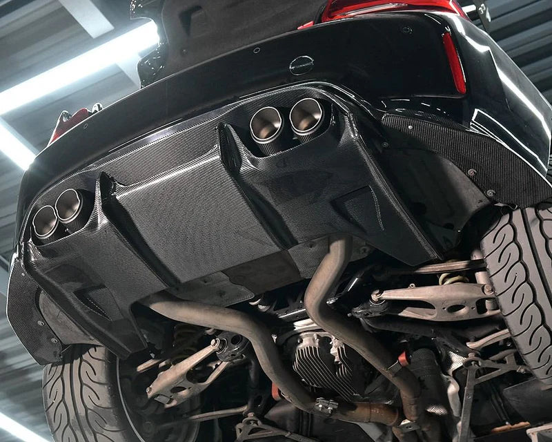Carbon Fiber Heck Diffusor V4 passend für BMW F87 M2