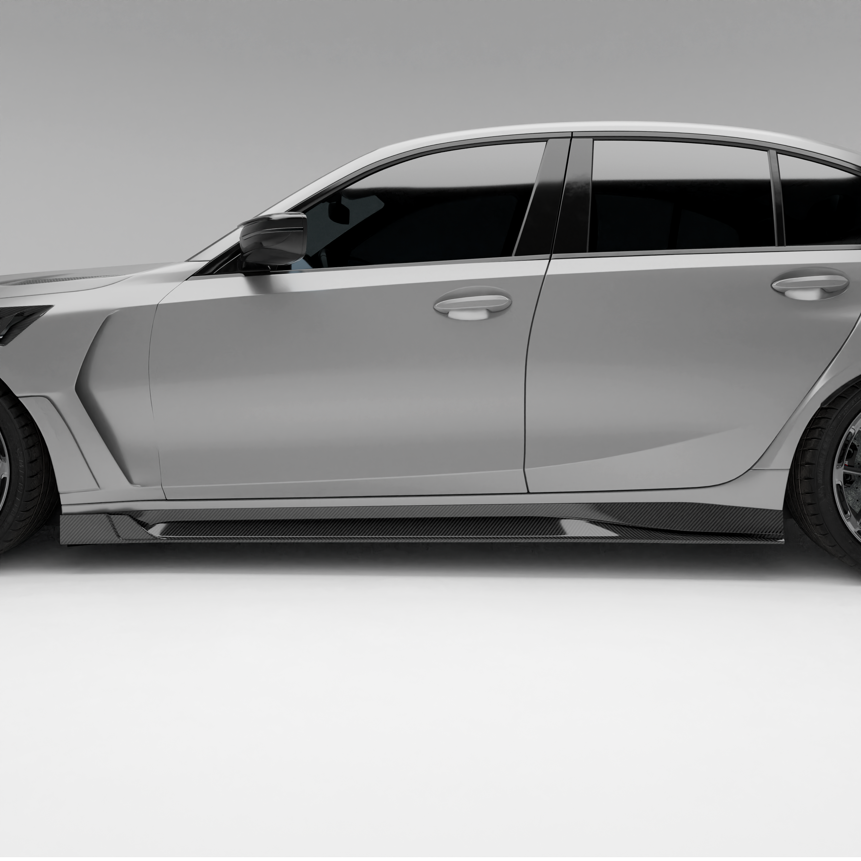Dry-Carbon Kotflügel mit Radhausbelüftung passend für BMW M3/M4 G80-G83 – Premium mit TÜV
