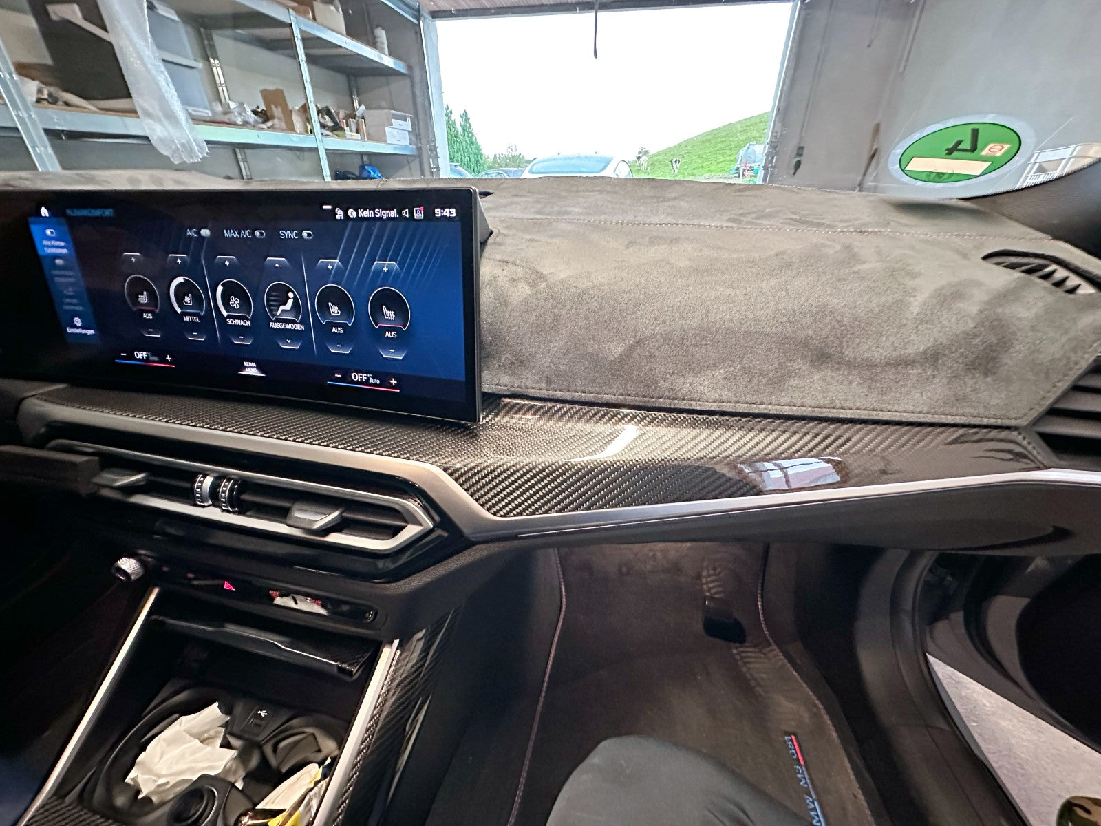 Dry Carbon Mittelkonsolen Blenden Set für BMW G20 G21 G22 G23 G26 G42 G80 G81 G82 G83 G87