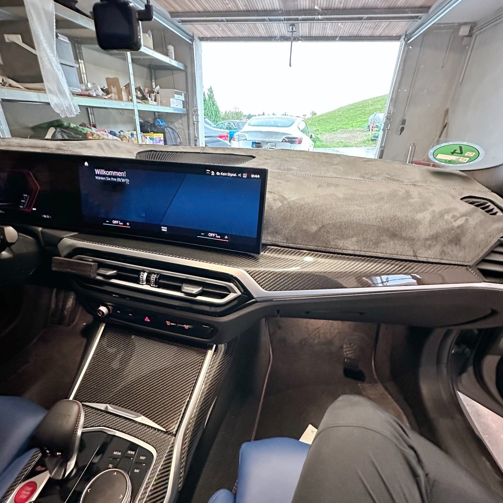 Dry Carbon Mittelkonsolen Blenden Set für BMW G20 G21 G22 G23 G26 G42 G80 G81 G82 G83 G87