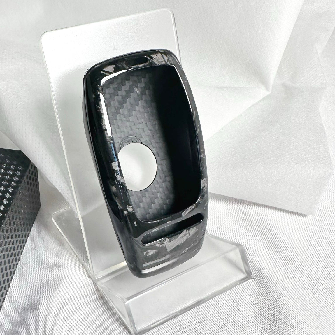 Dry-Carbon Schlüssel Cover passend für Mercedes-Benz AMG (Premium) – Schlüssel in Echt-Carbon