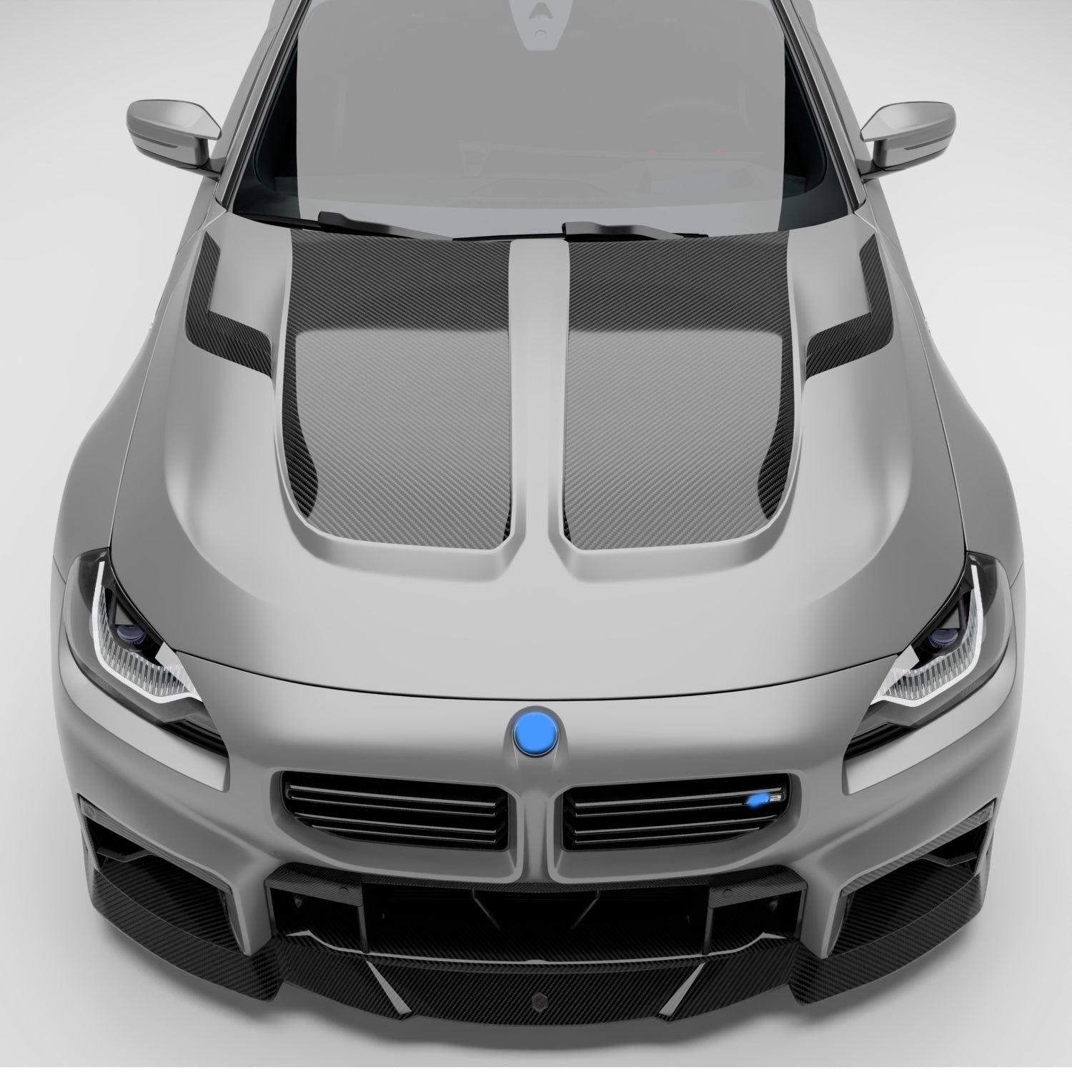 Carbon Kühlergrill-Nieren RZ für BMW M2 G87 (Pre-LCI + LCI) – M Aggression