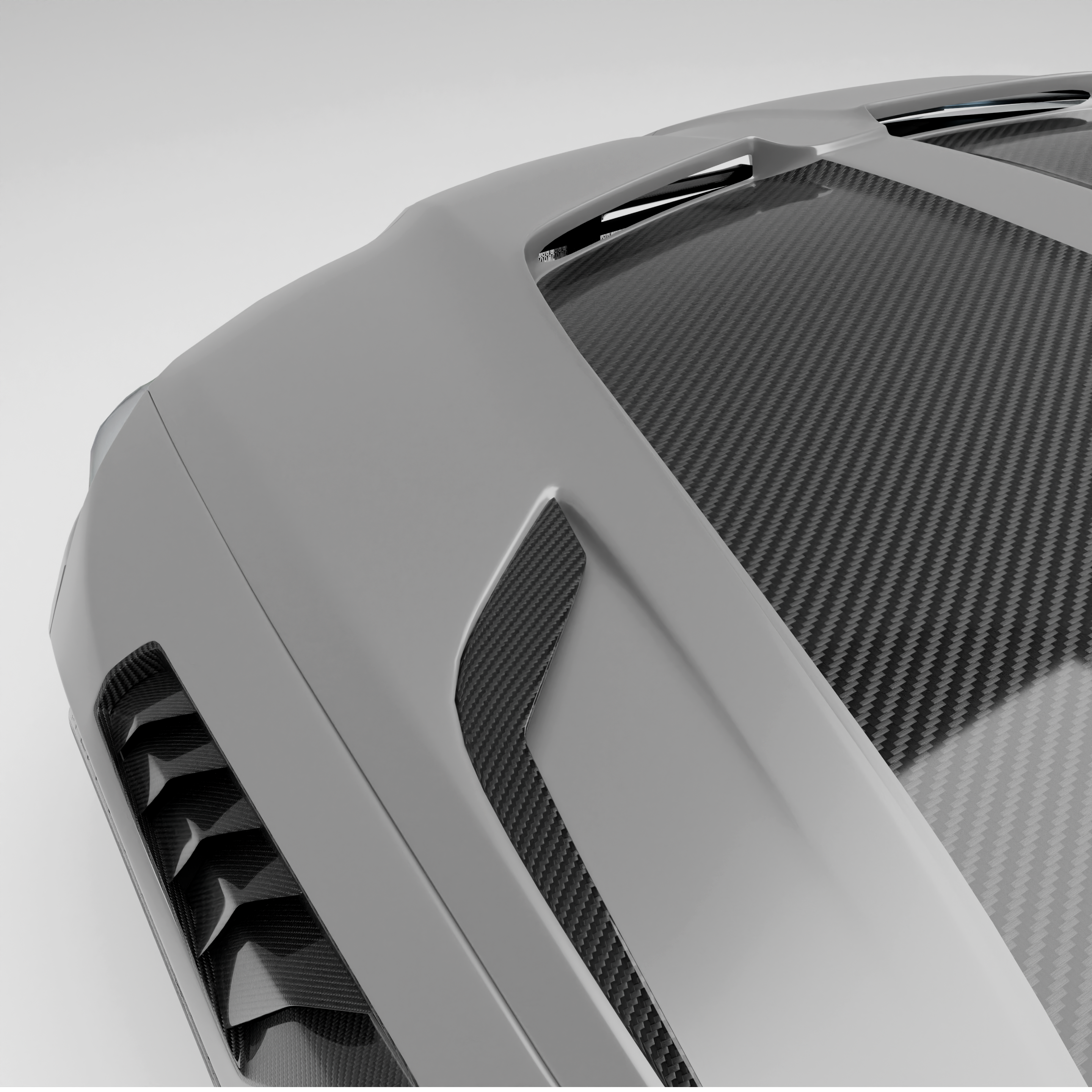 Dry-Carbon Kotflügel mit Radhausbelüftung passend für BMW M3/M4 G80-G83 – Premium mit TÜV