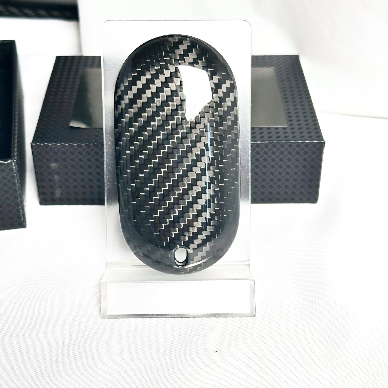 Dry-Carbon Schlüssel Cover passend für Mercedes-Benz & AMG – Schlüssel in Carbon