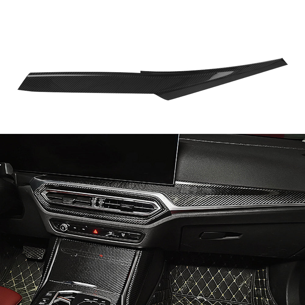 Dry Carbon Mittelkonsolen Blenden Set für BMW G20 G21 G22 G23 G26 G42 G80 G81 G82 G83 G87