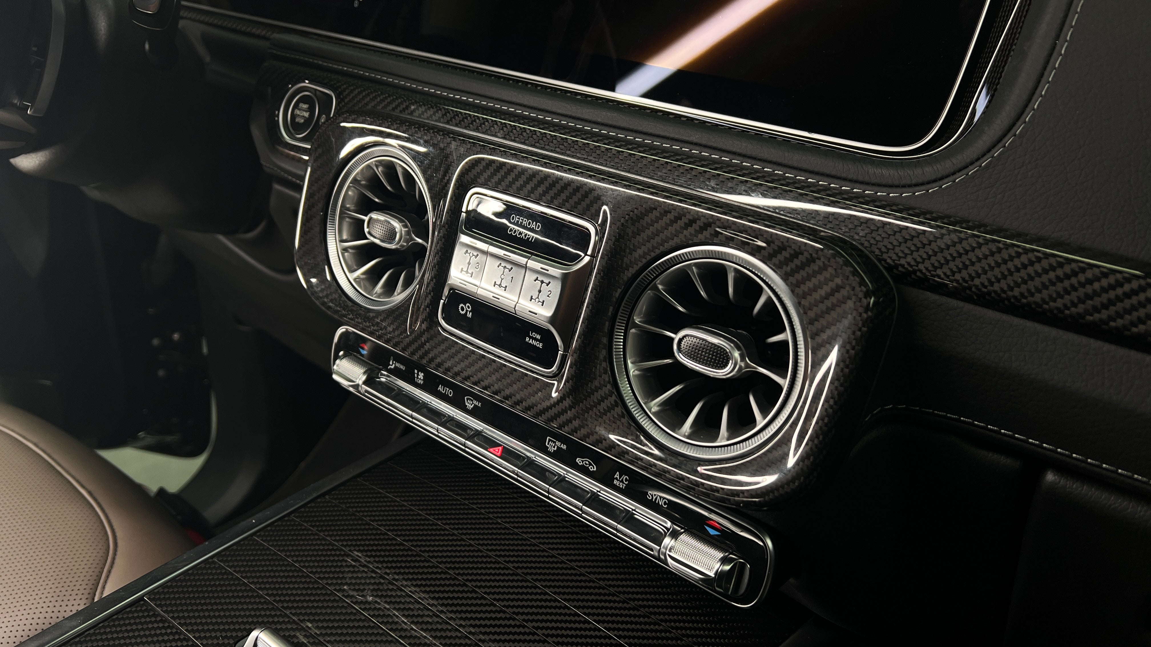Carbon Armaturenbrett passend für Mercedes G-Klasse W465