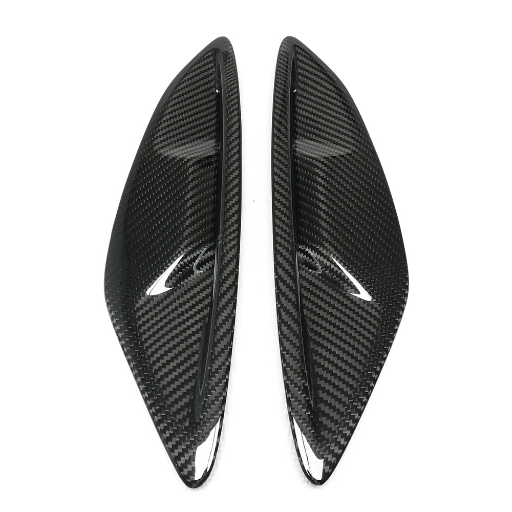 Dry-Carbon Kotflügelaufsatz mit Lufteinlass passend für BMW 8er G14 G15 G16 – Carbon-Detail an der Flanke