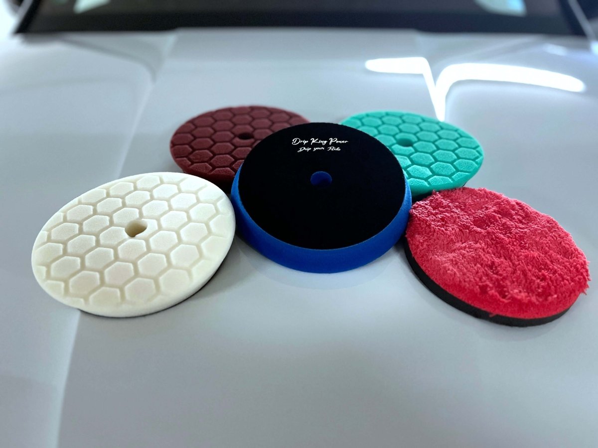 Polierpad Set Auto – 5-teilig - DKP Polierpad