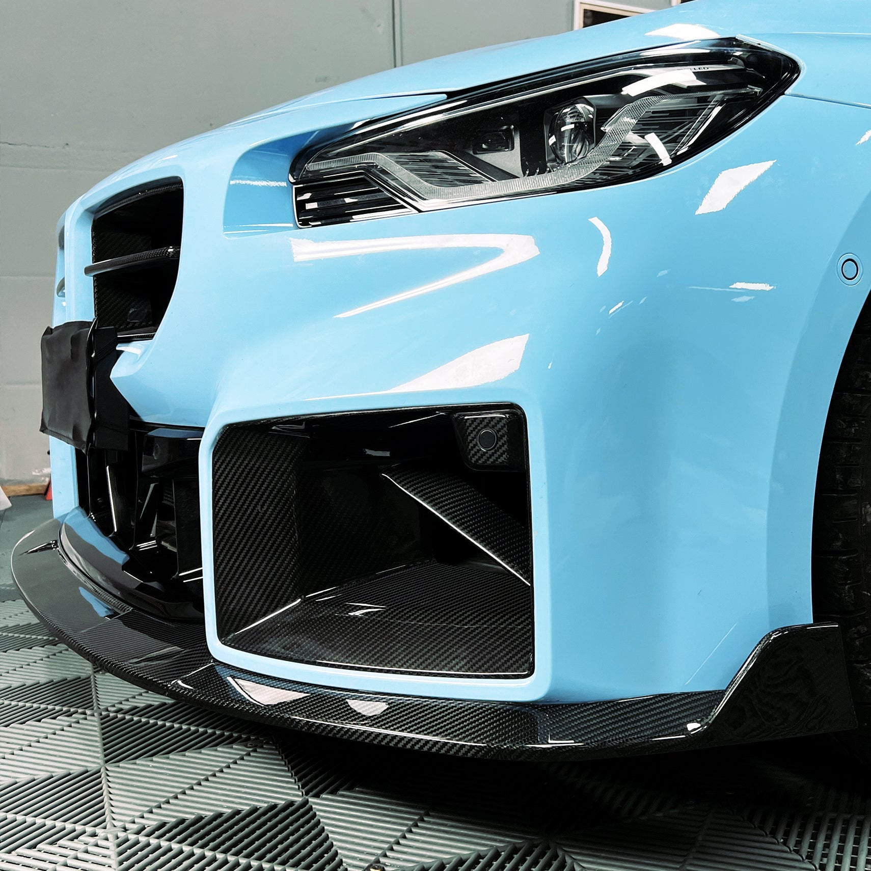 Dry Carbon Frontlippe Frontspoiler für BMW M2 G87 inkl. LCI VA2
