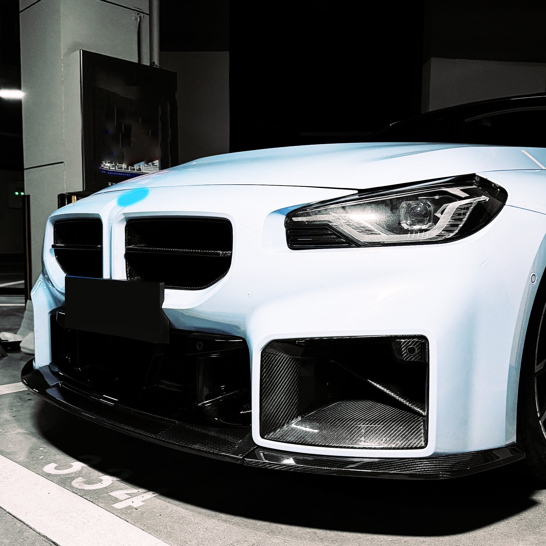 Dry Carbon Frontlippe Frontspoiler für BMW M2 G87 inkl. LCI VA3