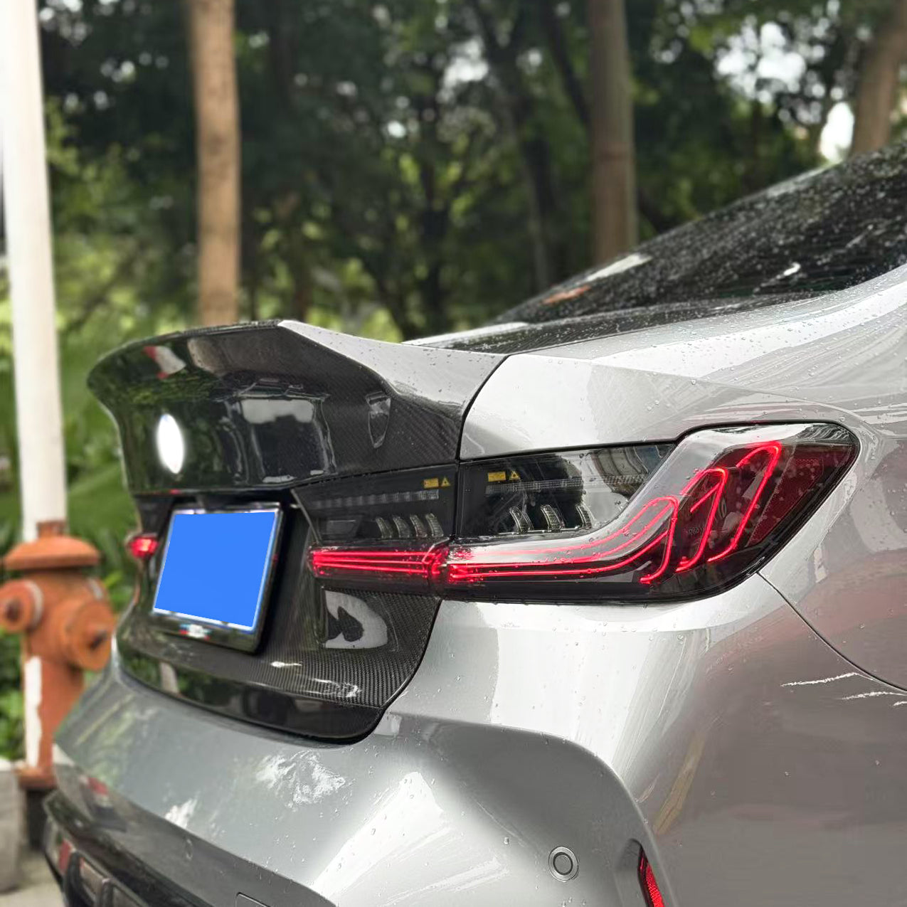 Dry Carbon Sport Heckklappe Carbon Klappe für BMW M3 G80 3er G20 Eintragung inkl.