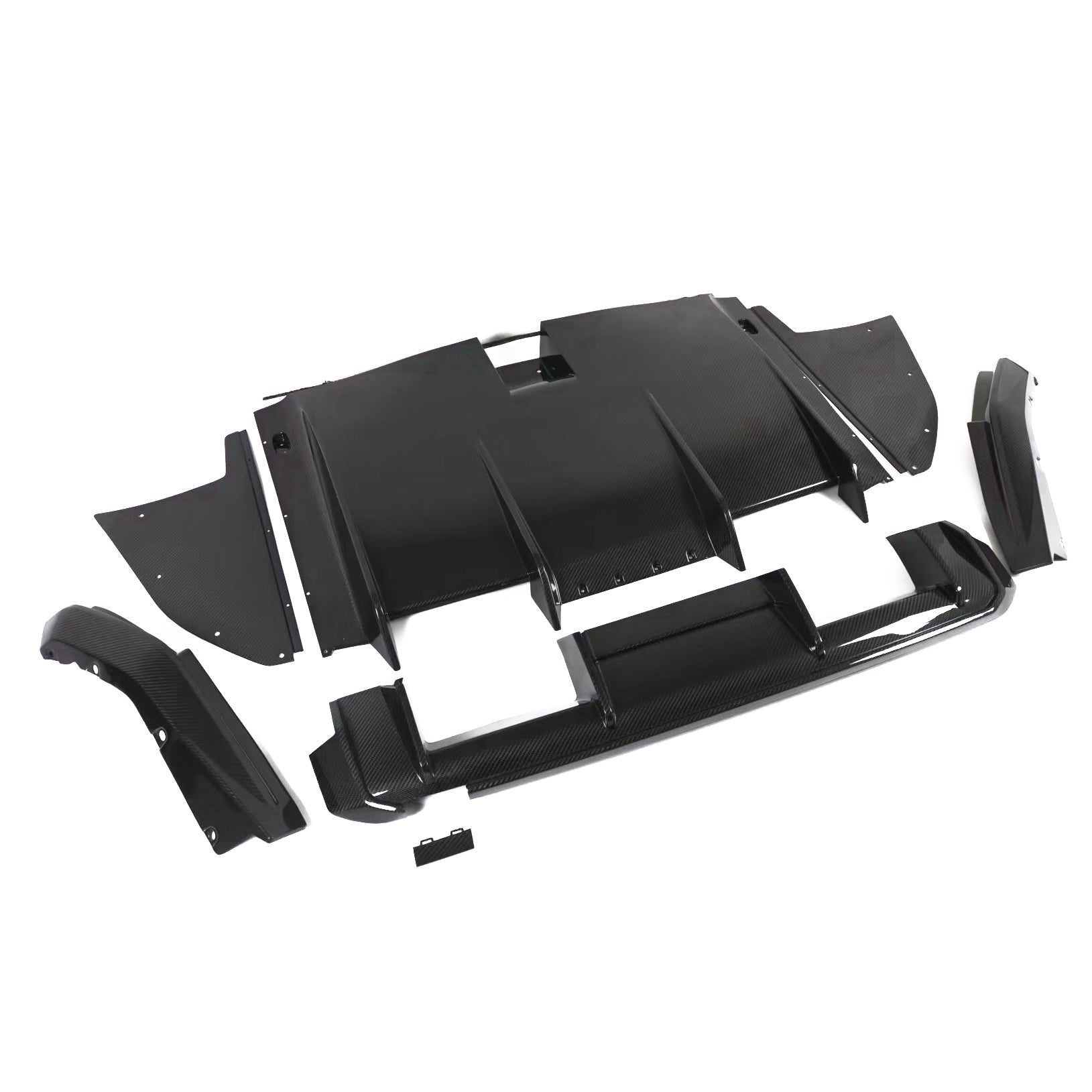 Carbon Heckdiffusor im Racing-Stil passend für BMW M3 G80/G81 u.a. LCI