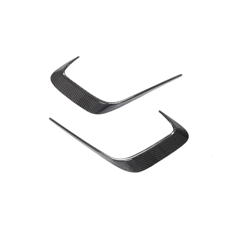 Carbon Fiber Car Rear Bumper Splitters Vent Fins passend für BMW 3 Series G20 G28 330i M-Sport 2020-2021