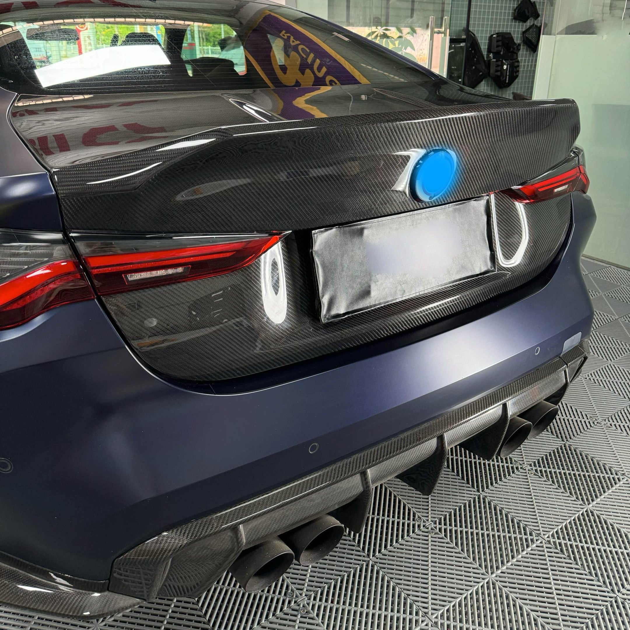 Dry Carbon Sport Heckklappe Carbon Klappe für BMW M4 G82 4er G22 inkl. Eintragung