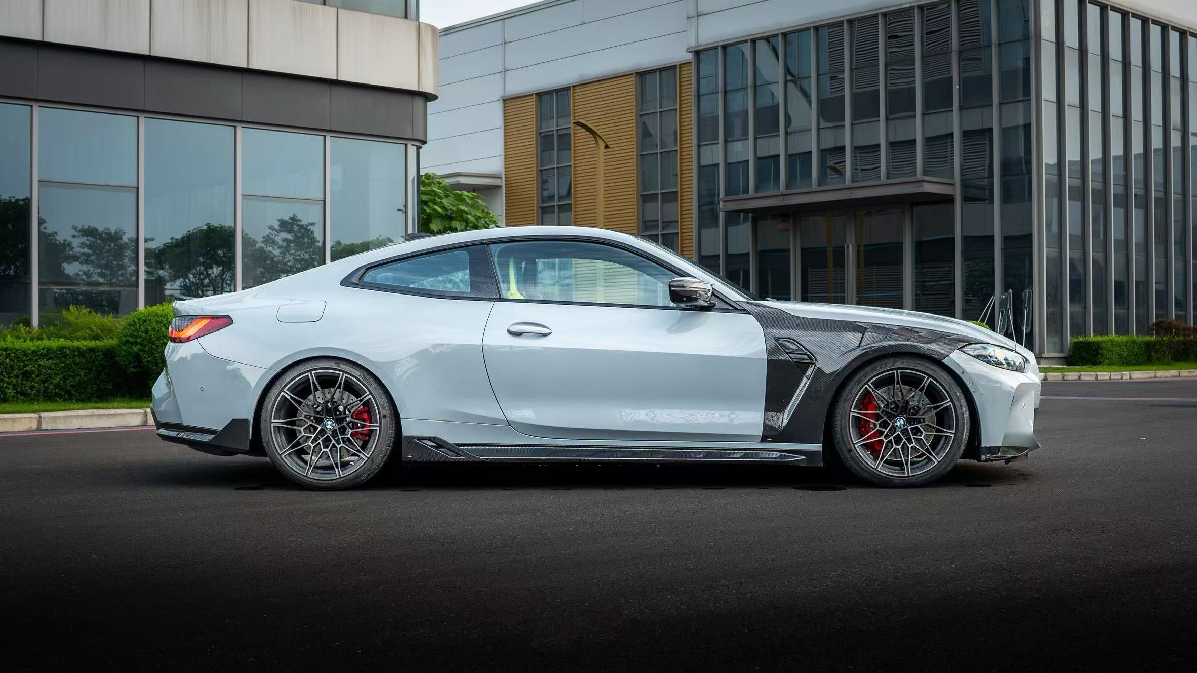 Dry Carbon Kotflügel Ersatz für BMW M3 G80 G81 M4 G82 G83 inkl. Eintragung