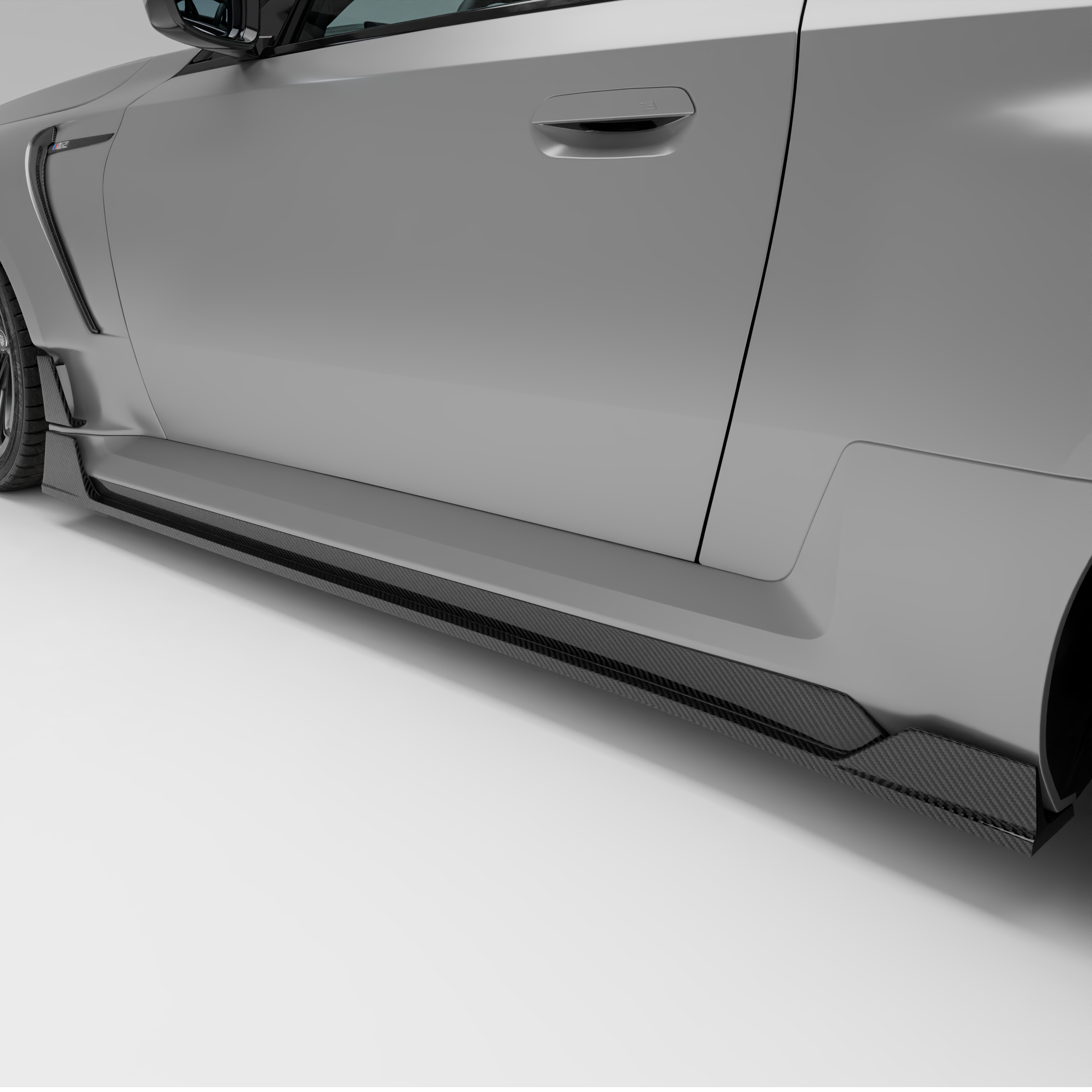 Carbon Seitenschweller passend für BMW M2 G87 inkl. LCI und CS, Echtcarbon - Getsdowned