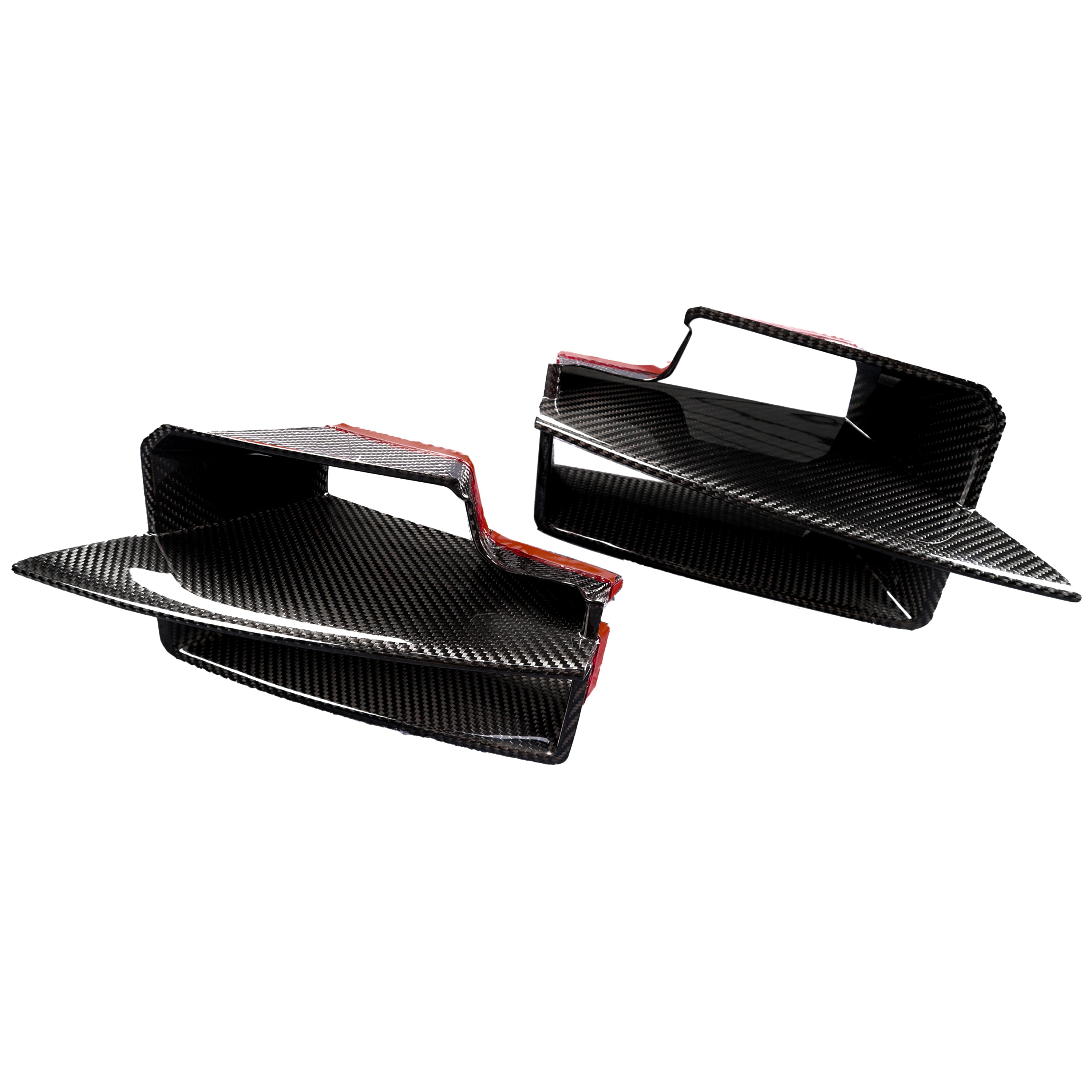 Dry Carbon Lufteinlässe "KB Design" passend für BMW M2 G87 + G87 LCI