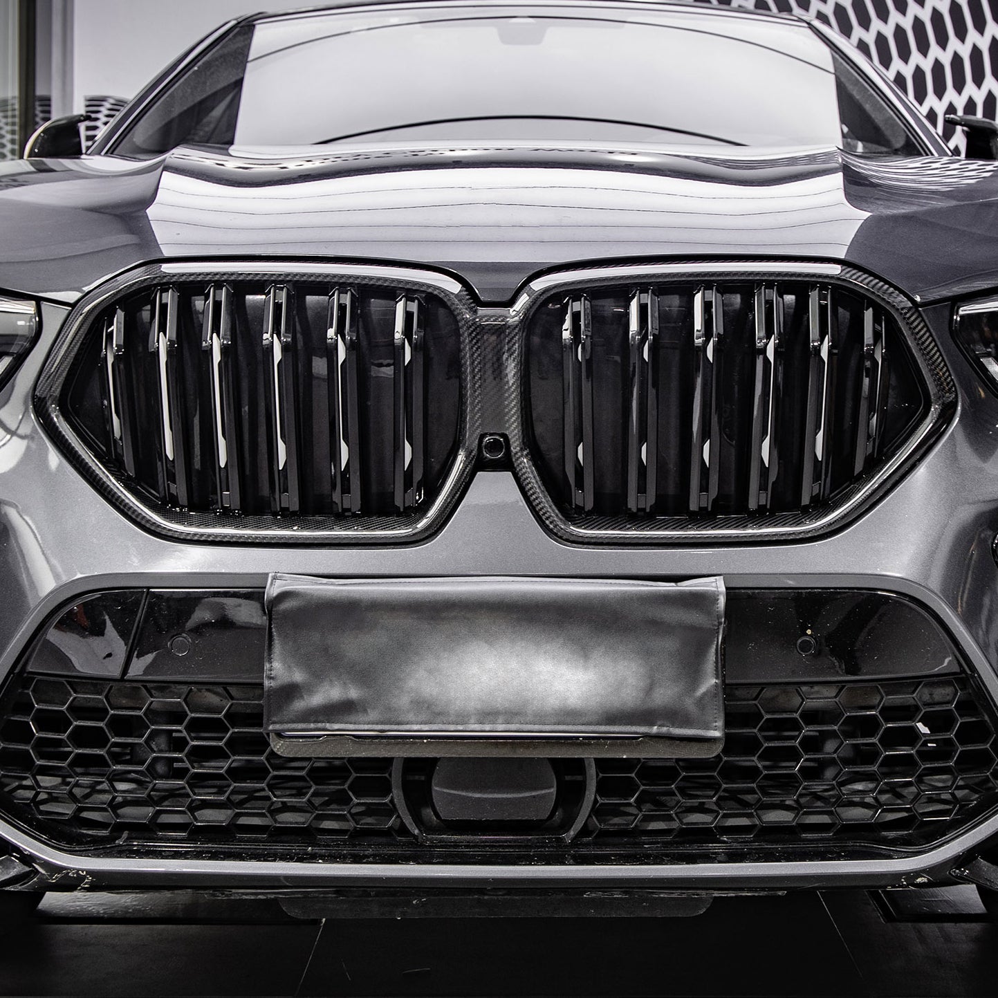 Dry Carbon Kühlergrill Nieren für BMW X6 G06 LCI & X6M F96 LCI