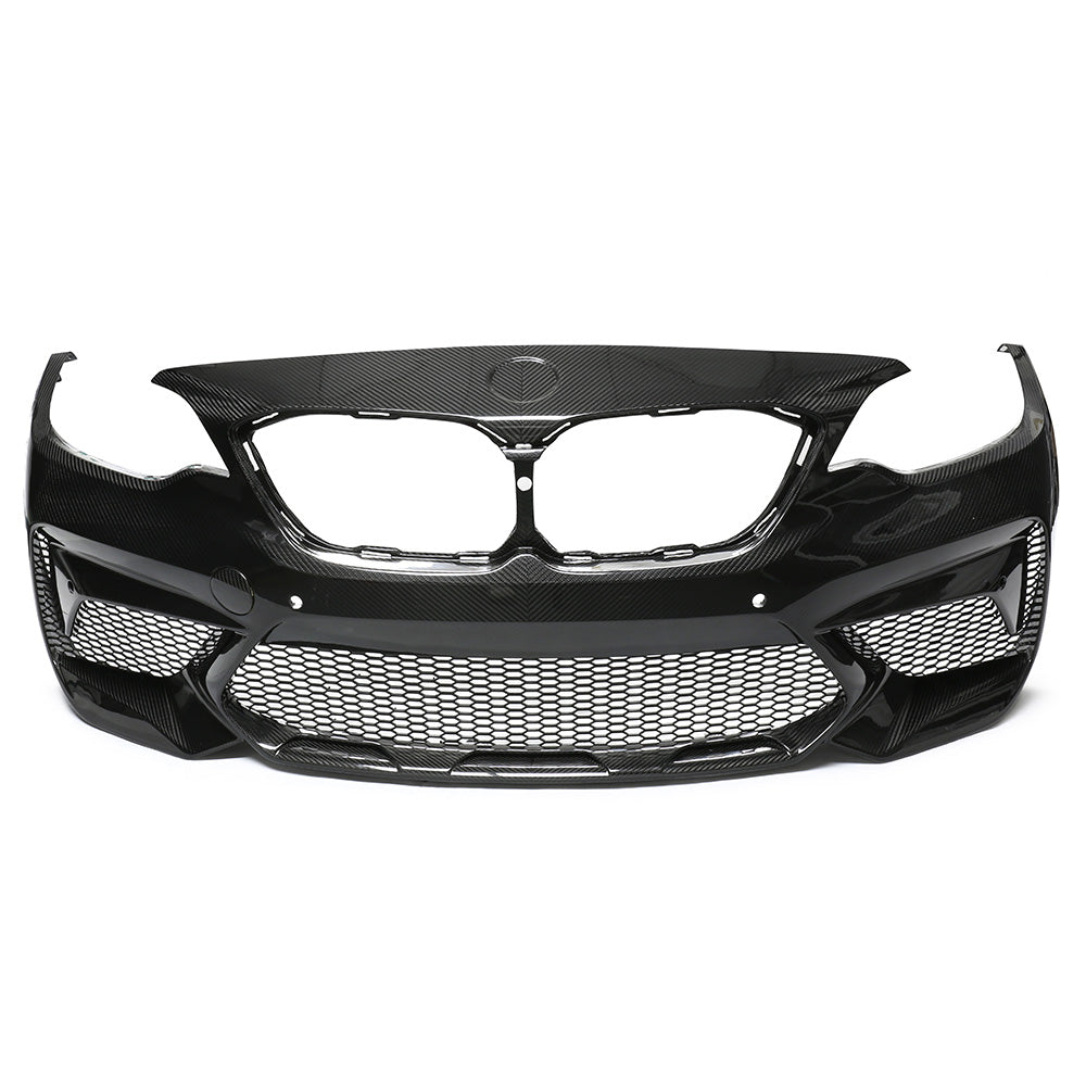 Dry Carbon Frontstoßstange passend für BMW M2 F87 M2 Competition M2 CS F87