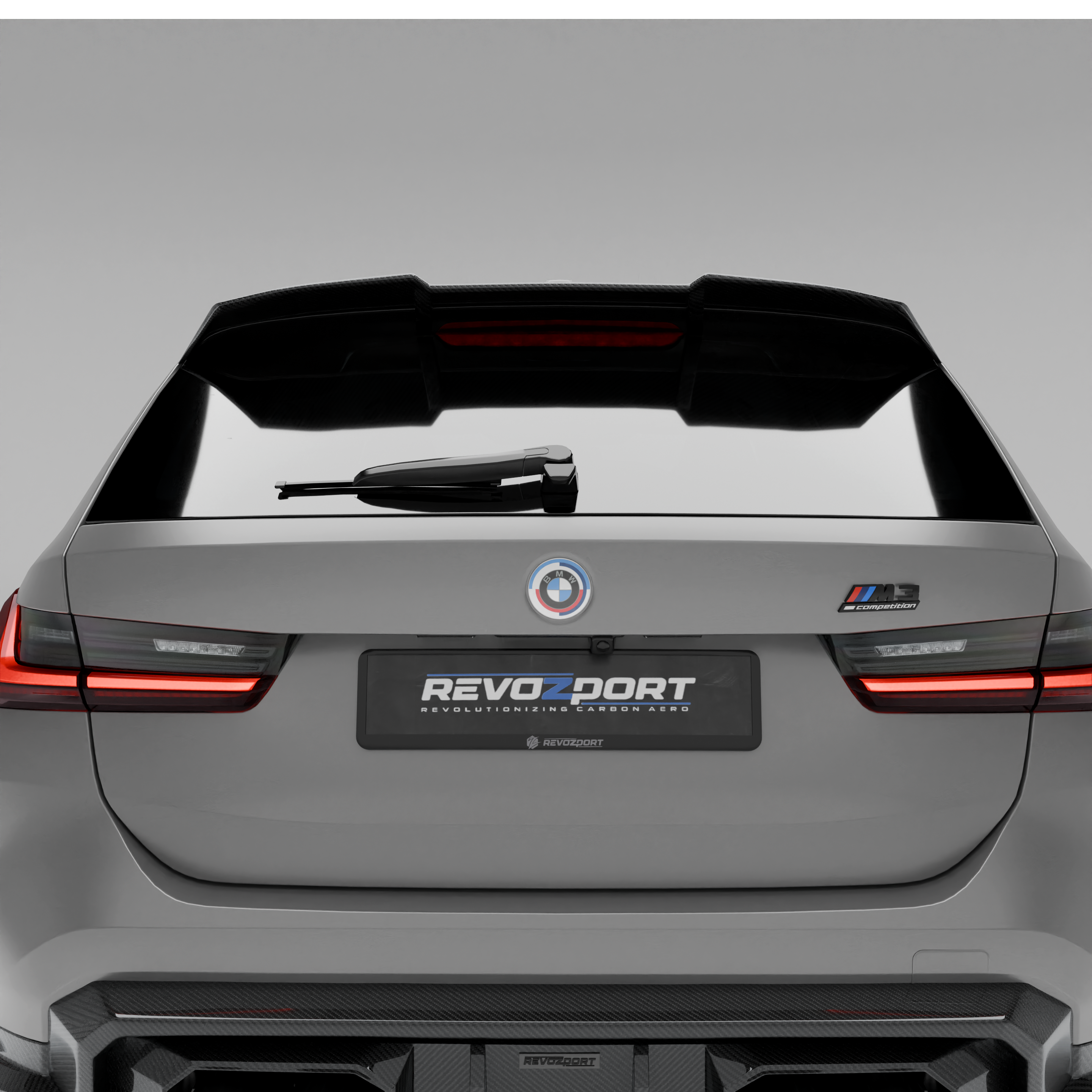Dry-Carbon Heckdiffusor passend für BMW M3/M4 G80-G83 – Aerodynamik mit Struktur