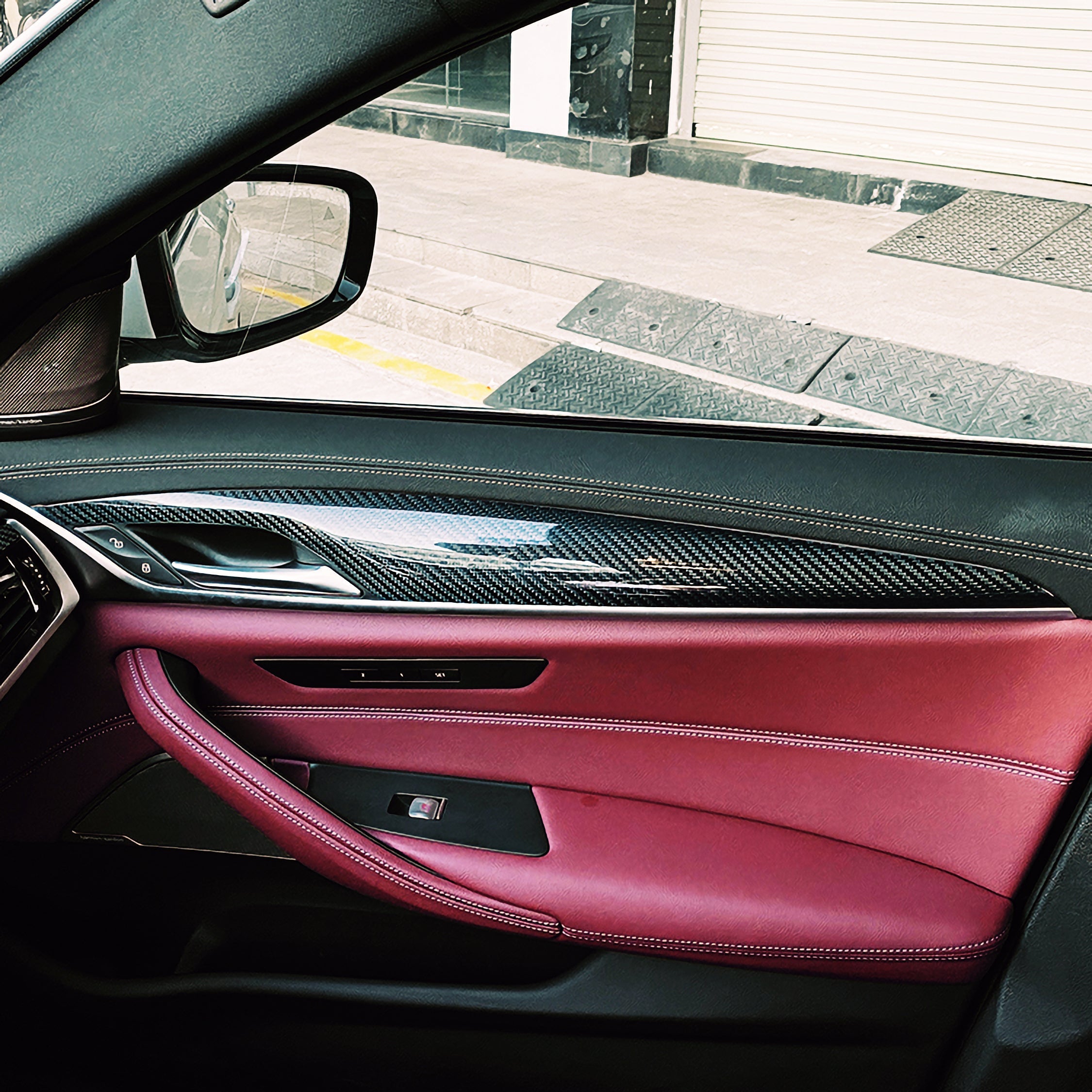 Dry Carbon Türblenden passend für BMW 5er G30 G31 & M5 F90