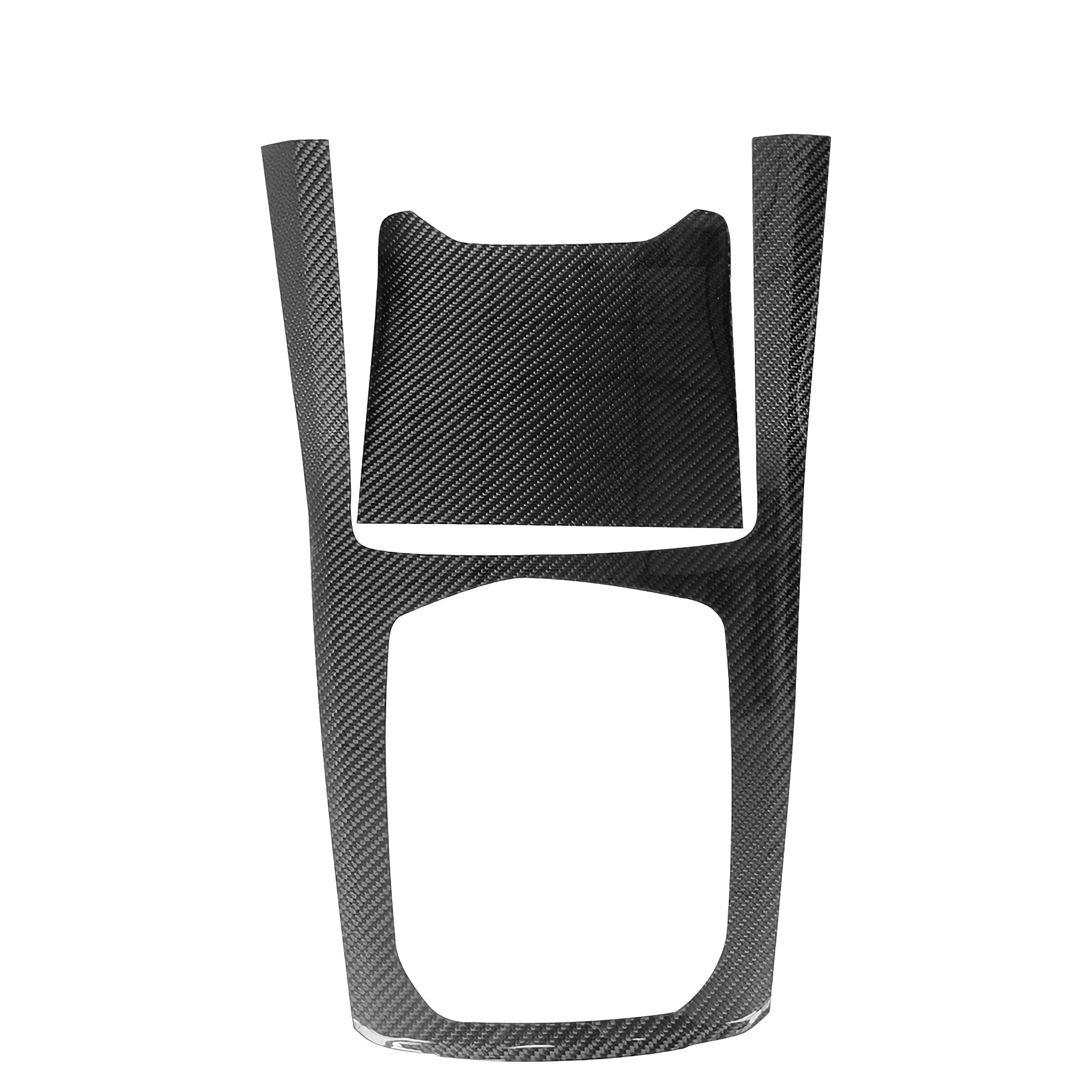 Dry Carbon Mittelkonsolen Set passend für BMW X6 G06 LCI / X6M F96 LCI (10-teilig)