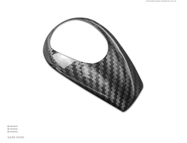 Dry Carbon Schaltknauf Blenden passend für BMW M3 E90 E92 E93