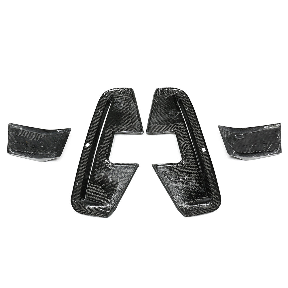 Dry CARBON Performance Front Flaps Performance Ecke Frontlippe für BMW G22 G23 G26