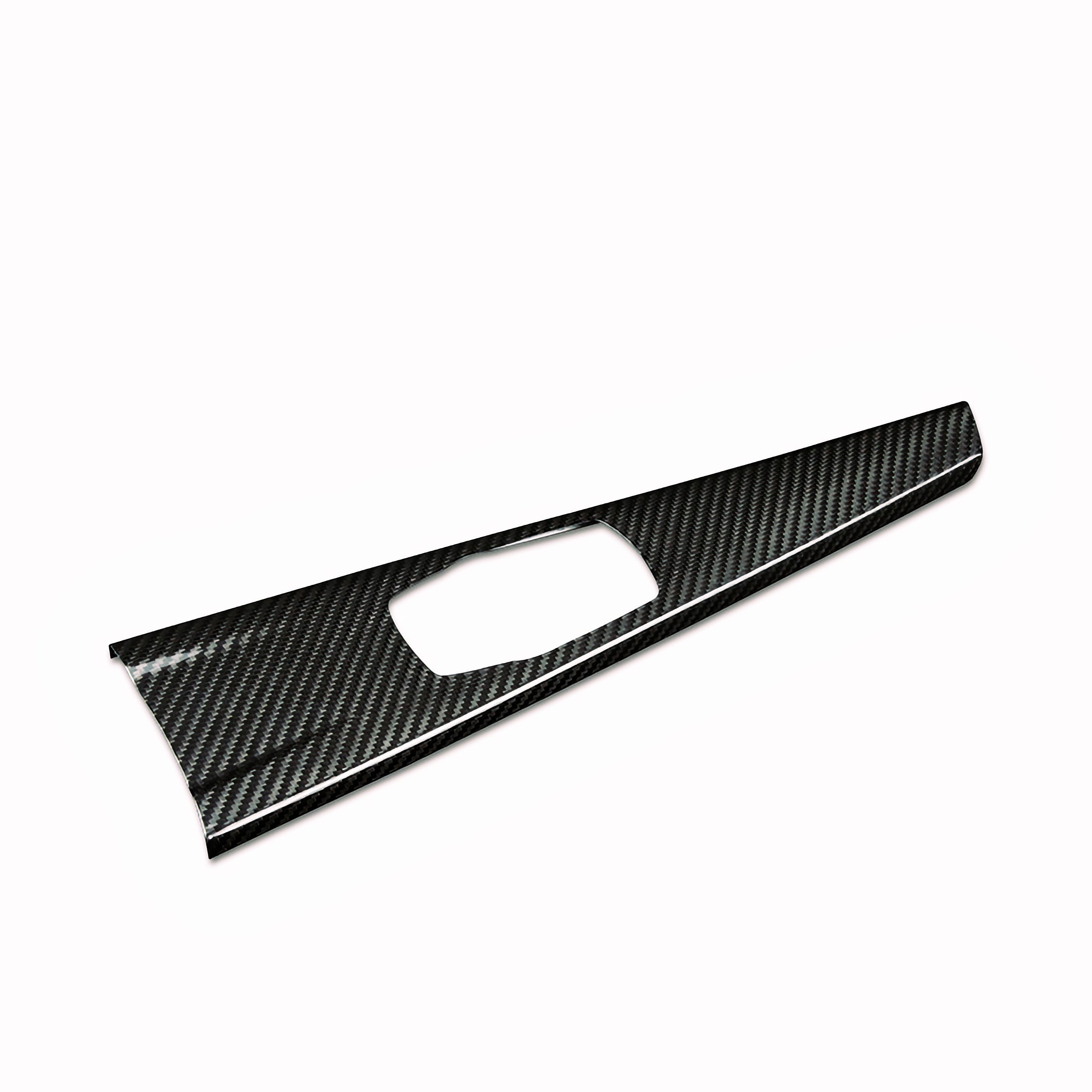 Carbon Mittelkonsolen-Cover passend für BMW 3er/4er F3x & M3 F80/M4 F82 – Cockpit in Sichtcarbon