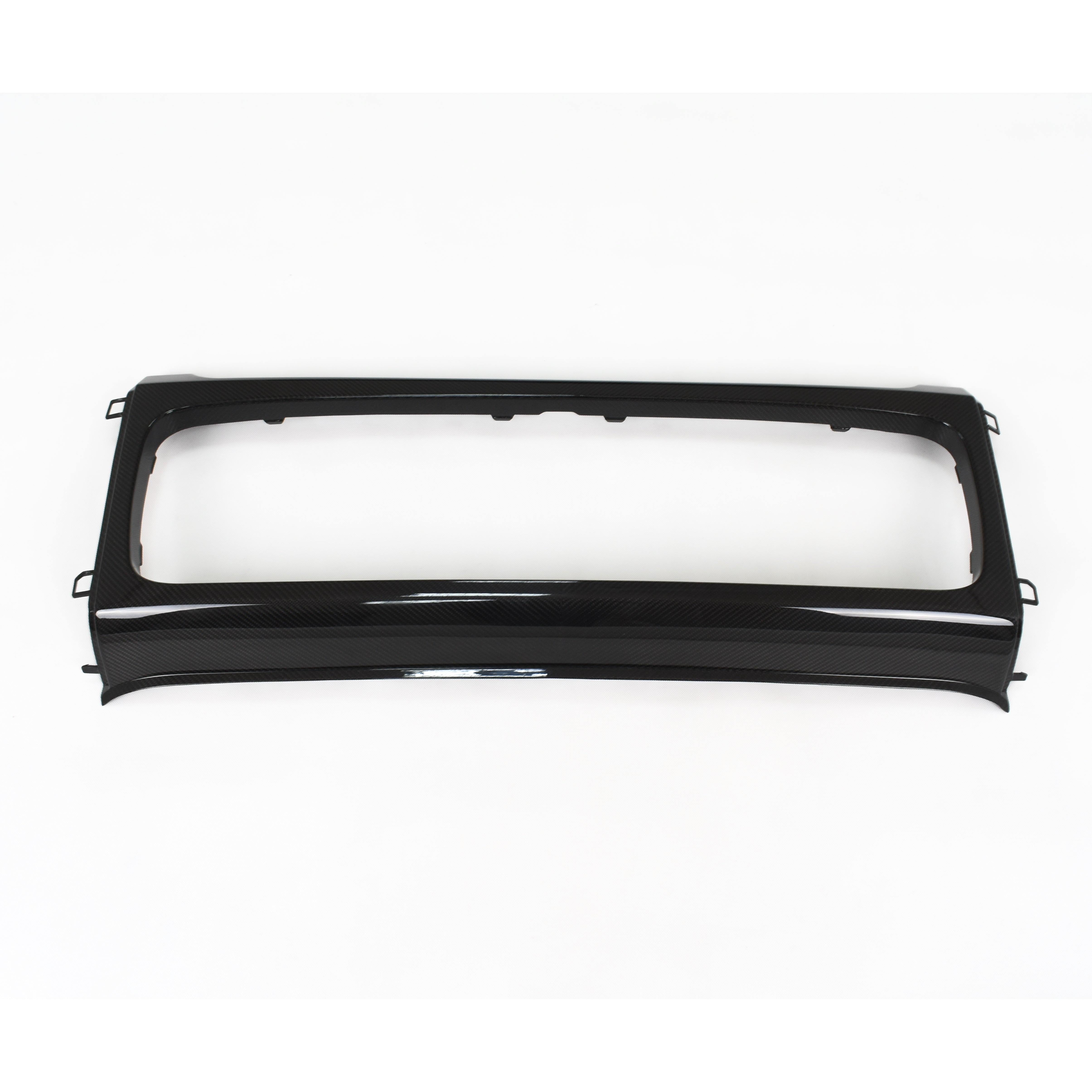 Dry-Carbon Frontgrill „Shark Design“ passend für Mercedes-Benz G-Klasse W465 – Aggressive Front