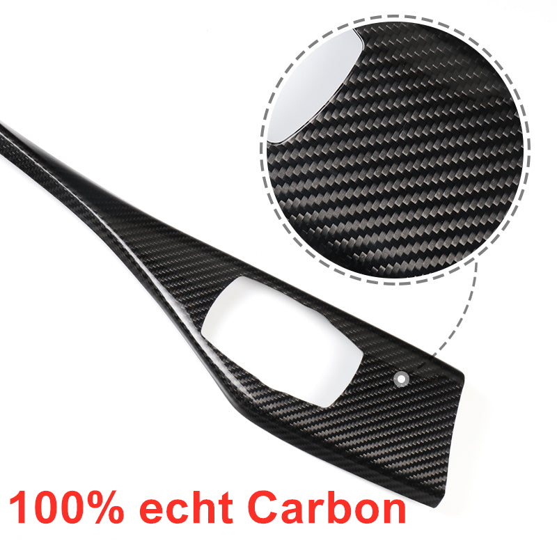 Dry Carbon DEKORLEISTEN Mittelkonsole für BMW F20 F21 F22 M2 M2C F87