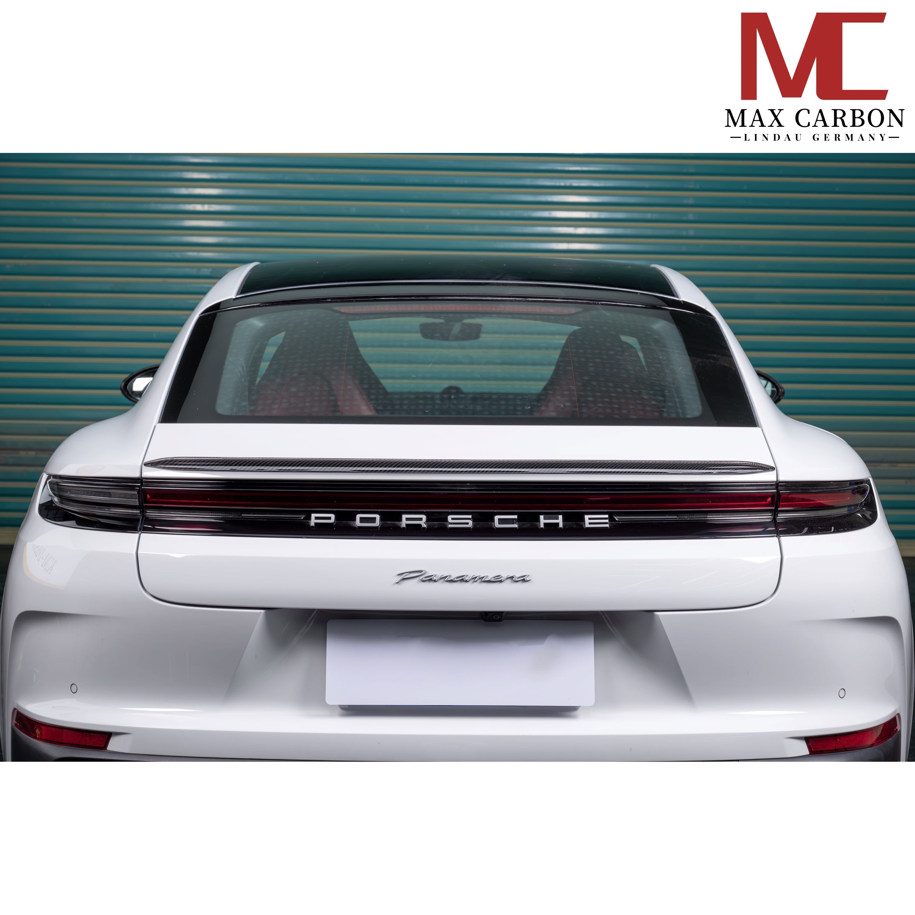 Dry-Carbon Heckspoiler „Ducktail“ passend für Porsche Panamera 976 – markanter Heckabriss