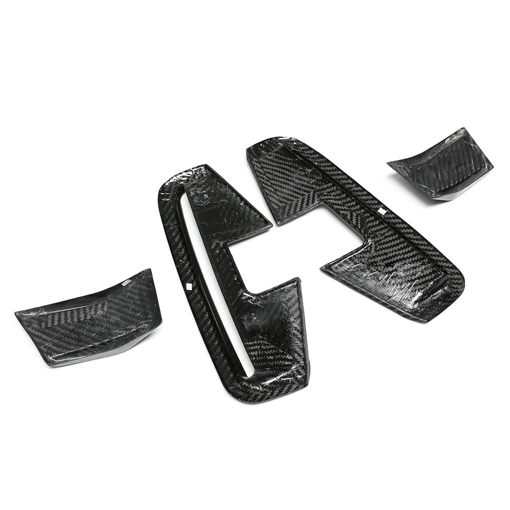 Dry CARBON Performance Front Flaps Performance Ecke Frontlippe für BMW G22 G23 G26