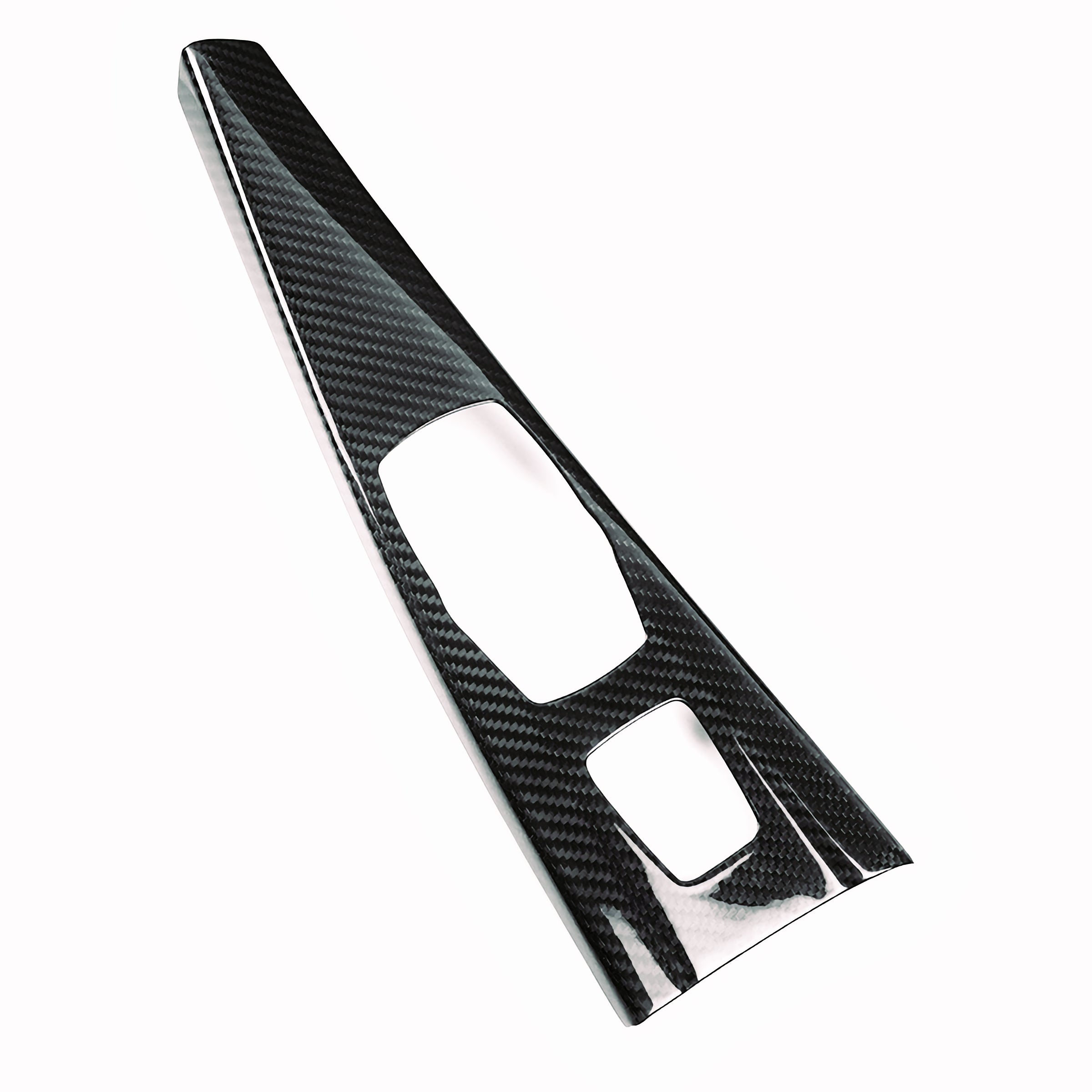 Carbon Mittelkonsolen-Cover passend für BMW 3er/4er F3x & M3 F80/M4 F82 – Cockpit in Sichtcarbon